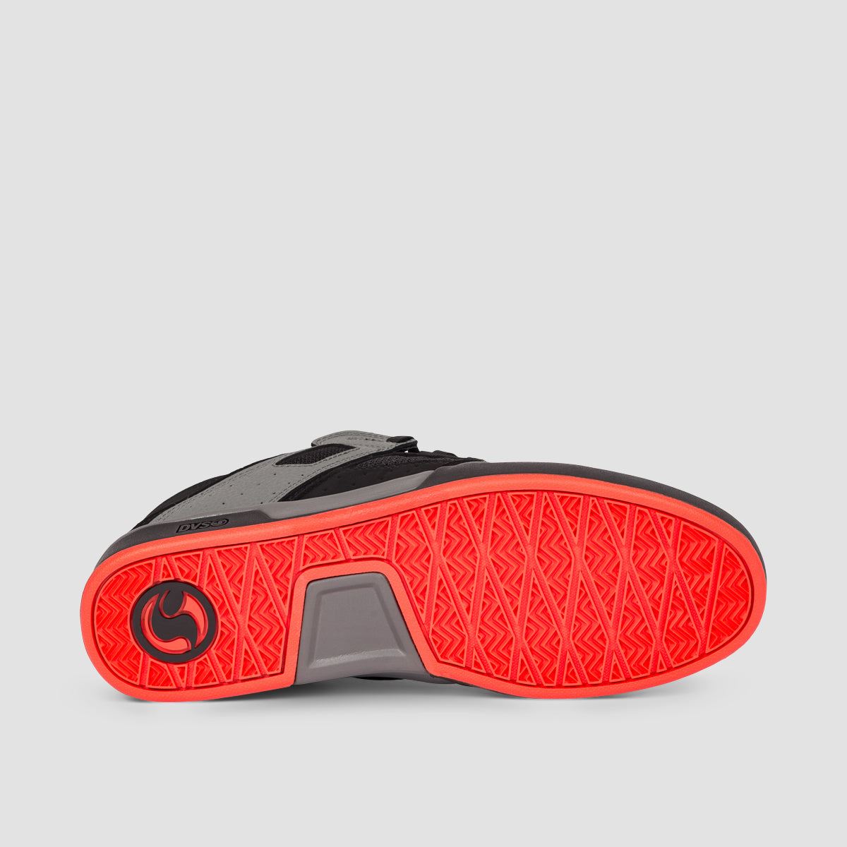 DVS Comanche 2.0+ Shoes - Charcoal/Black/Fiery Red/Blue Nubuck