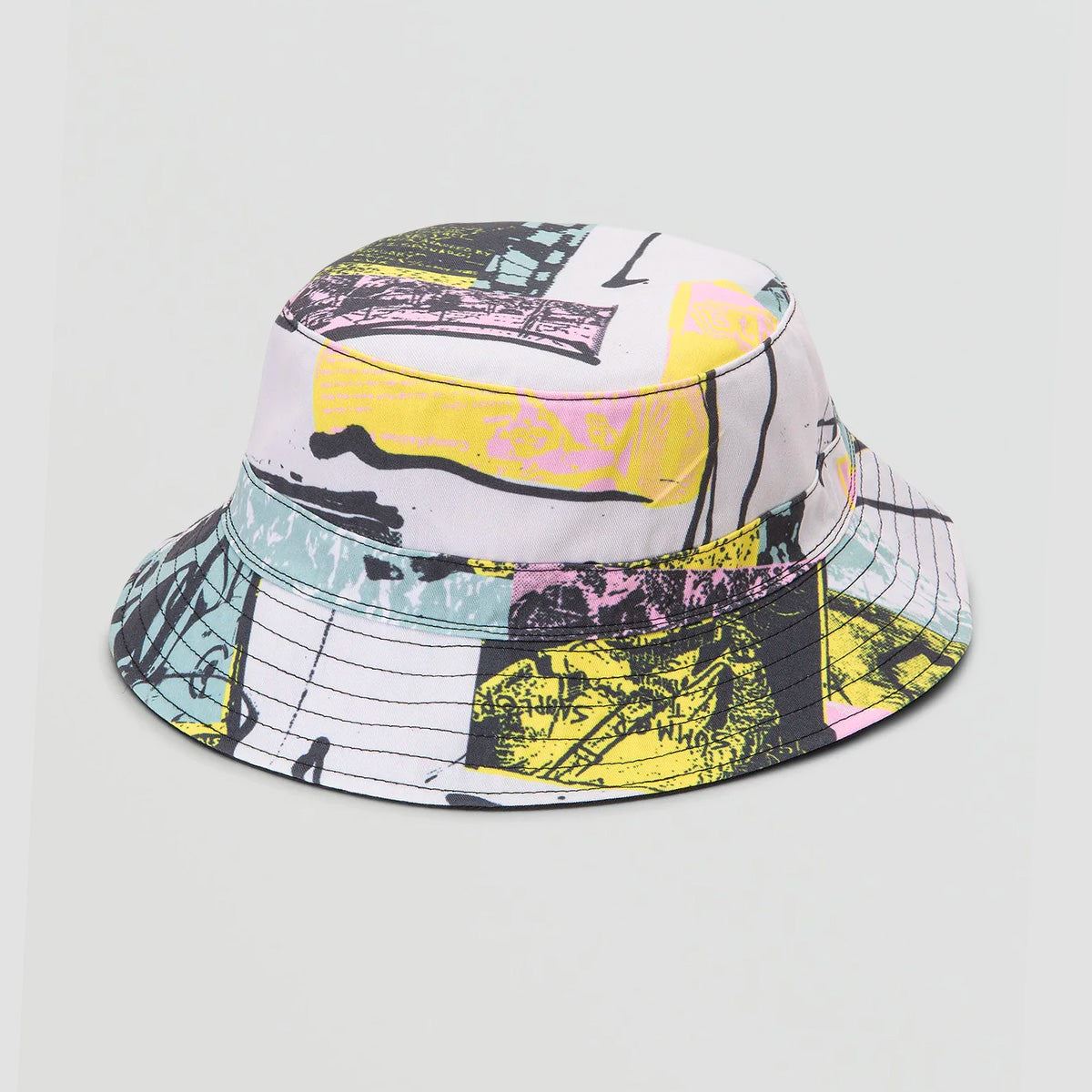 Volcom Ent Flyer Reversible Bucket Hat Black Combo