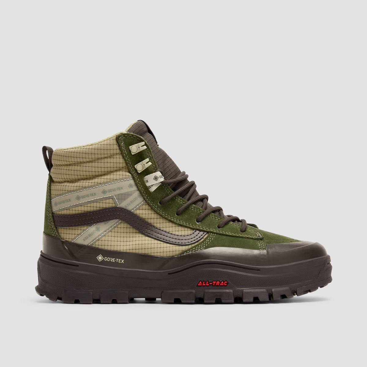Vans Sk8-Hi Gore-Tex Insulated Boots - Dark Green/Dark Brown