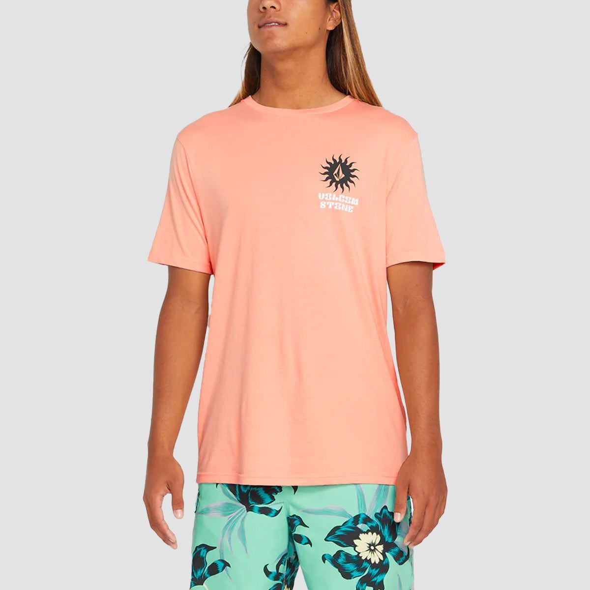 Volcom Rayz FTY T-Shirt Summer Orange