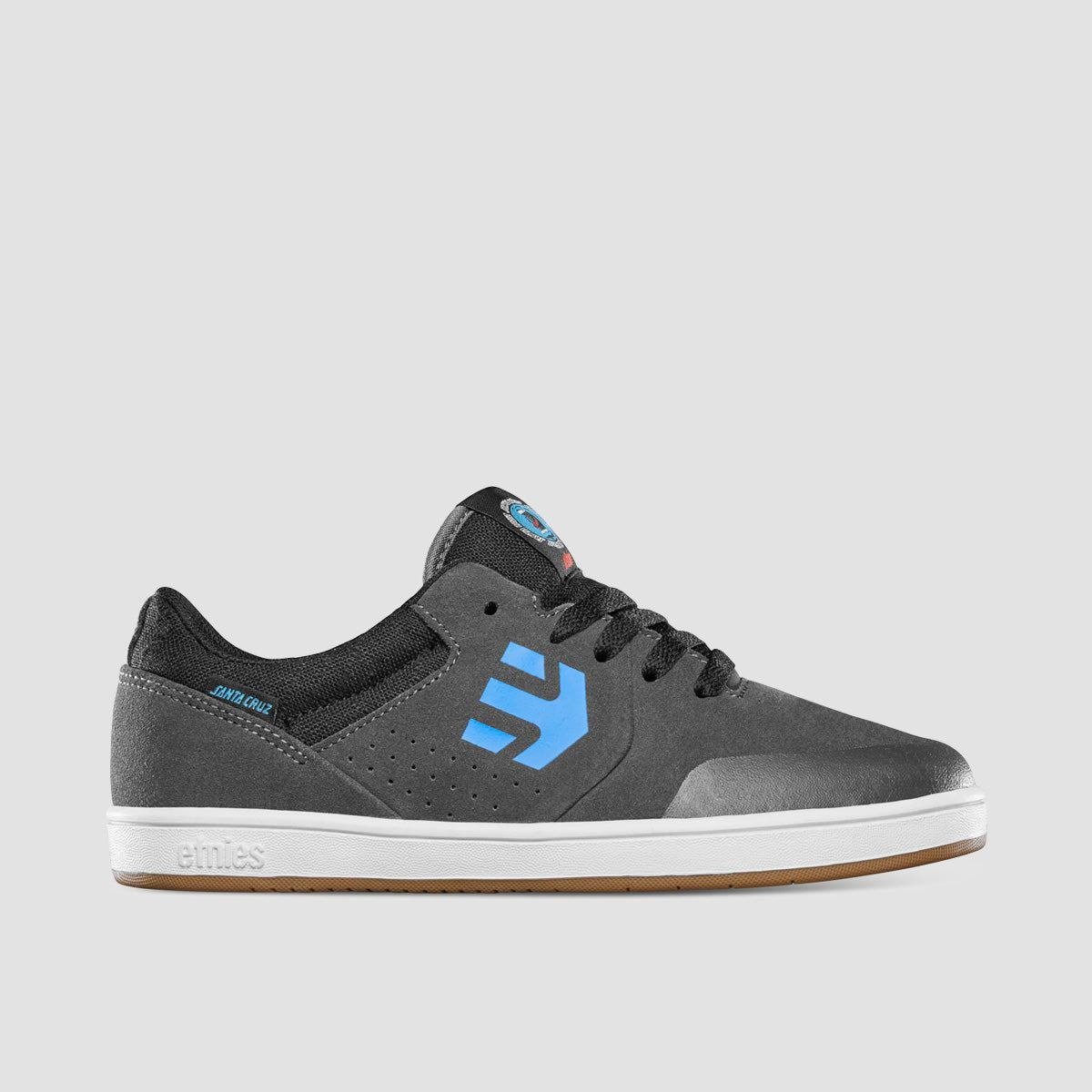 Etnies Marana X Santa Cruz Shoes - Grey/Black/Blue - Little Kids