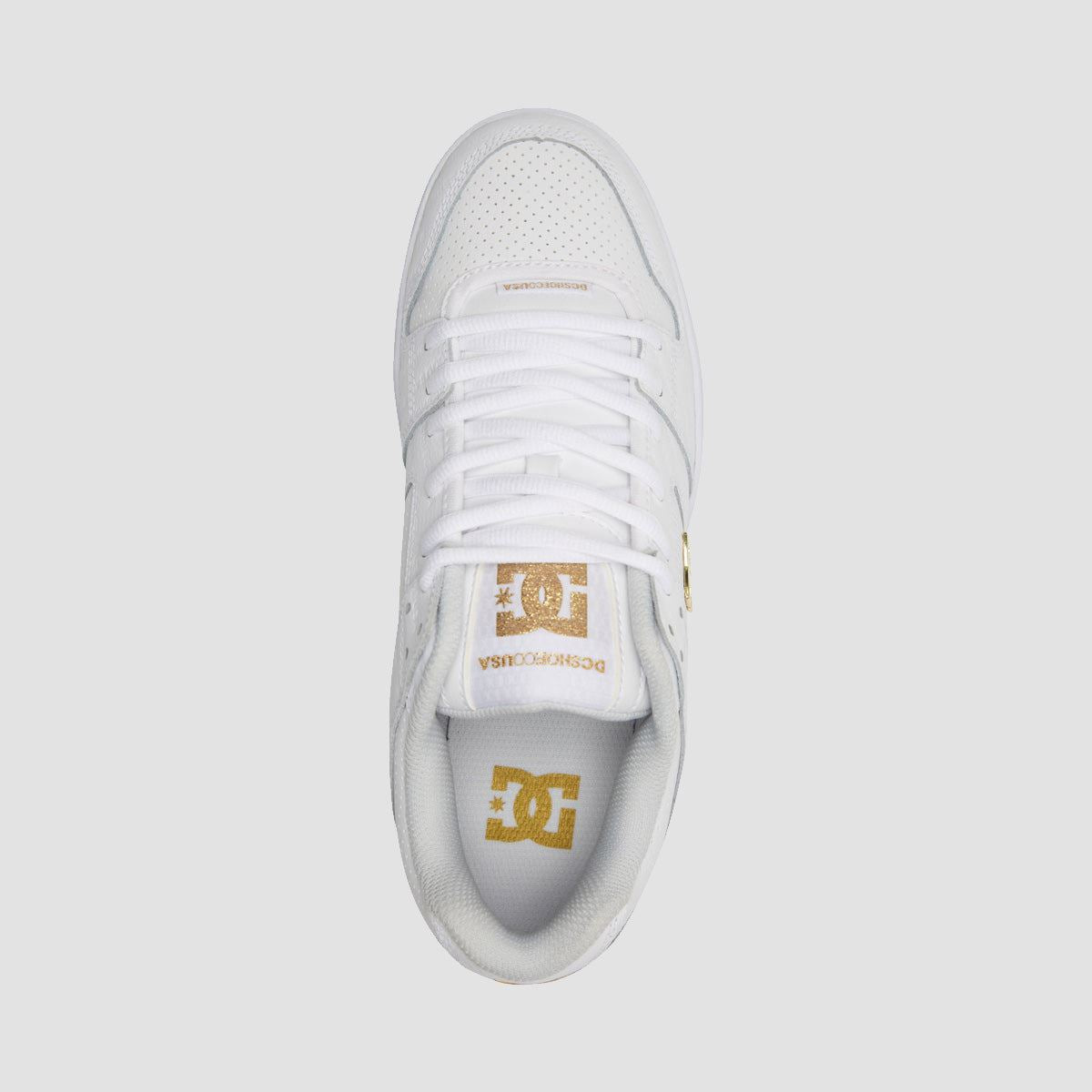 DC Manteca SE Shoes - White/Gold