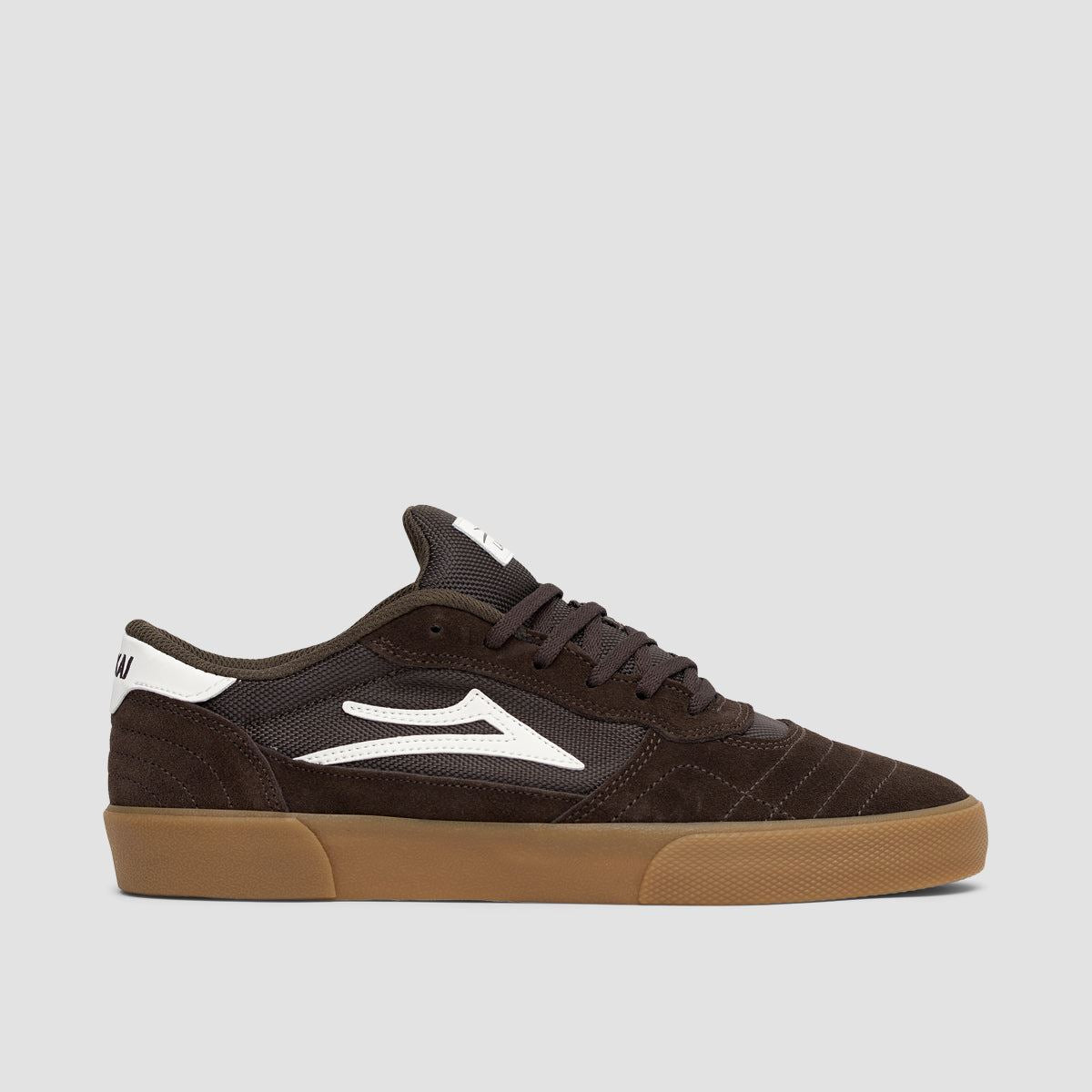 Lakai Cambridge Shoes - Chocolate/Light Blue UV Suede