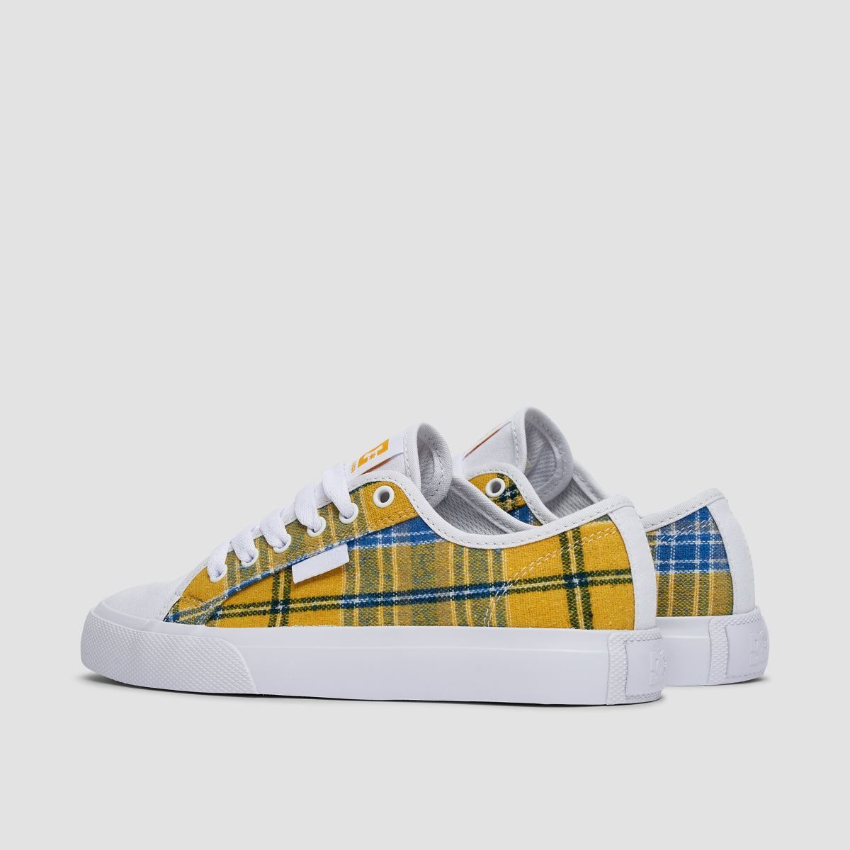DC Manual TXSE Shoes - White/Plaid - Womens