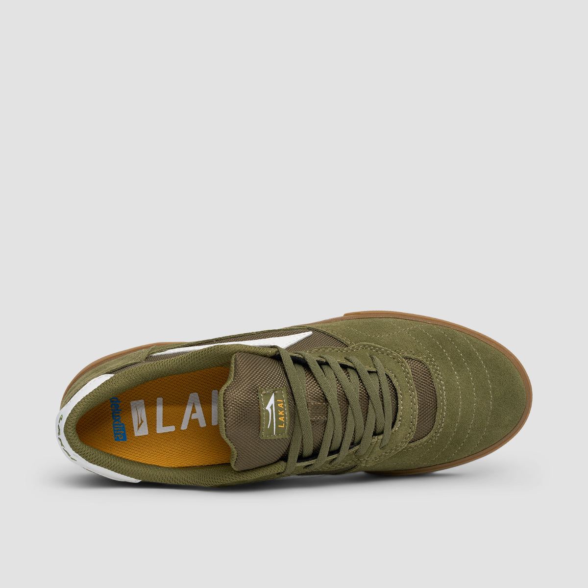 Lakai Cambridge Shoes - Olive Suede