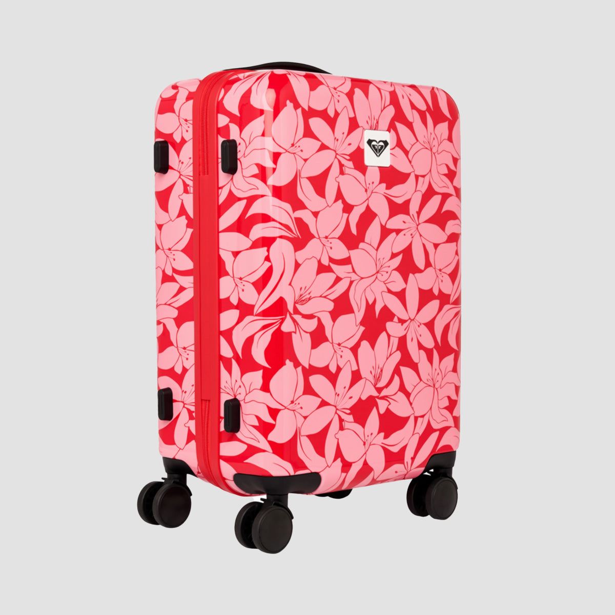 Roxy Like A Seashell 39L Wheelie Suitcase Tomato Klaeido - Womens