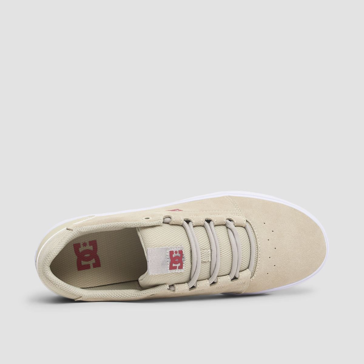 DC Hyde Shoes - Tan/Red