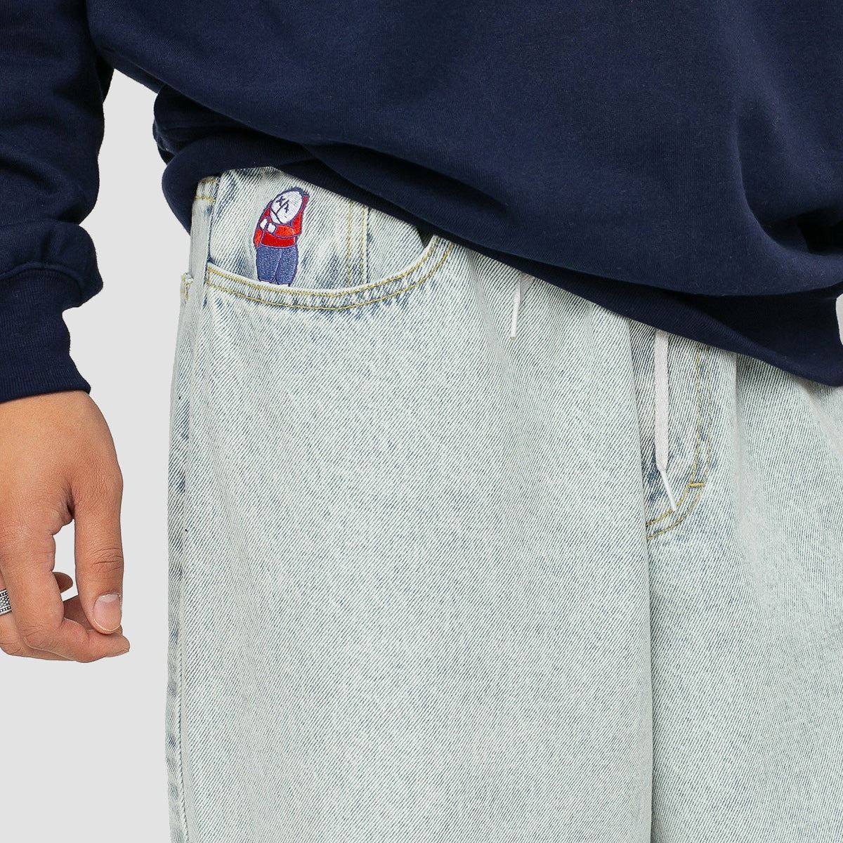 Polar Big Boy Jeans Light Blue