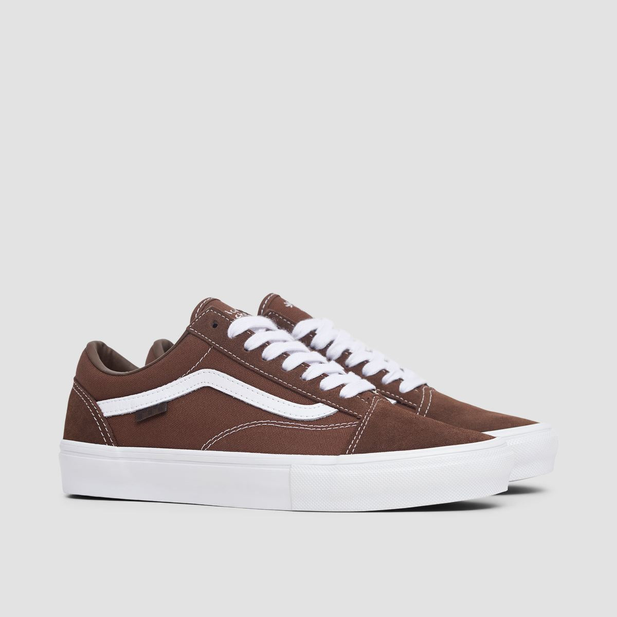 Vans Skate Old Skool Shoes - Nick Michel Brown/White