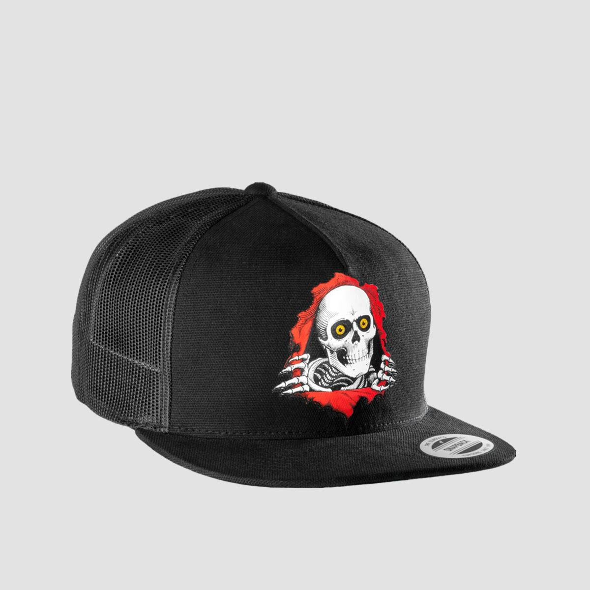 Powell Peralta Ripper Trucker Cap Black