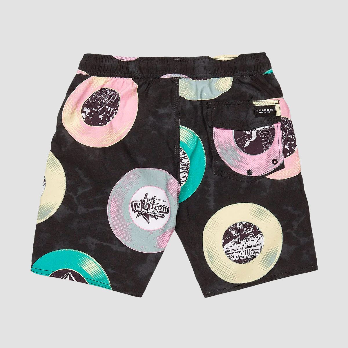 Volcom Ent LP 12" Boardshorts Black - Kids