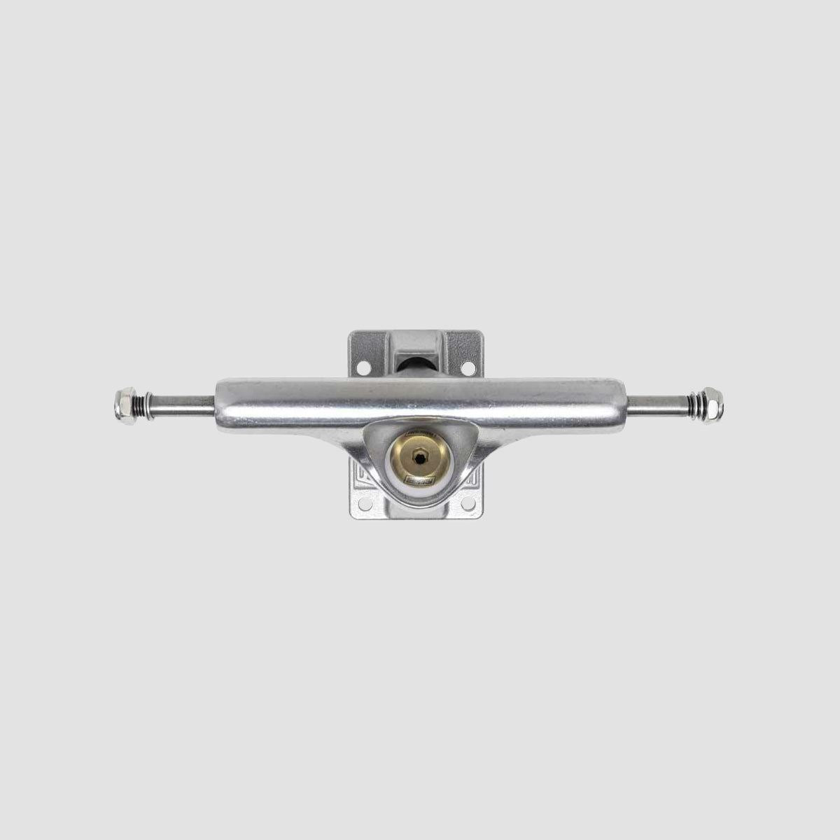Slappy ST1 Inverted Hollow Lights/Ultra Low Kingpin Skateboard Trucks 1 Pair Polished/Gold - 8"
