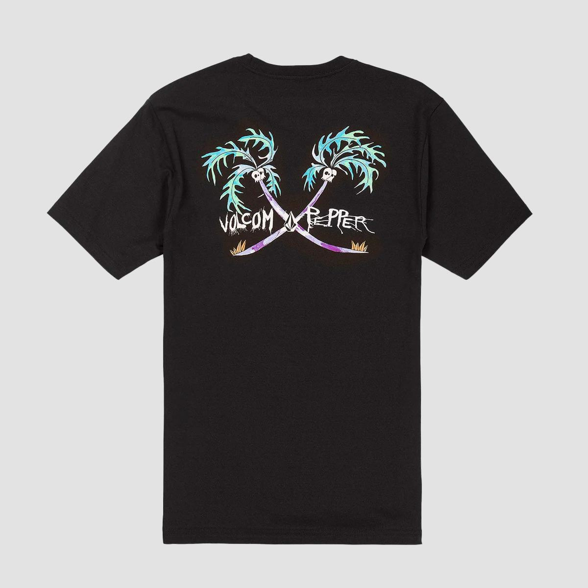 Volcom Ent X Pepper T-Shirt Black