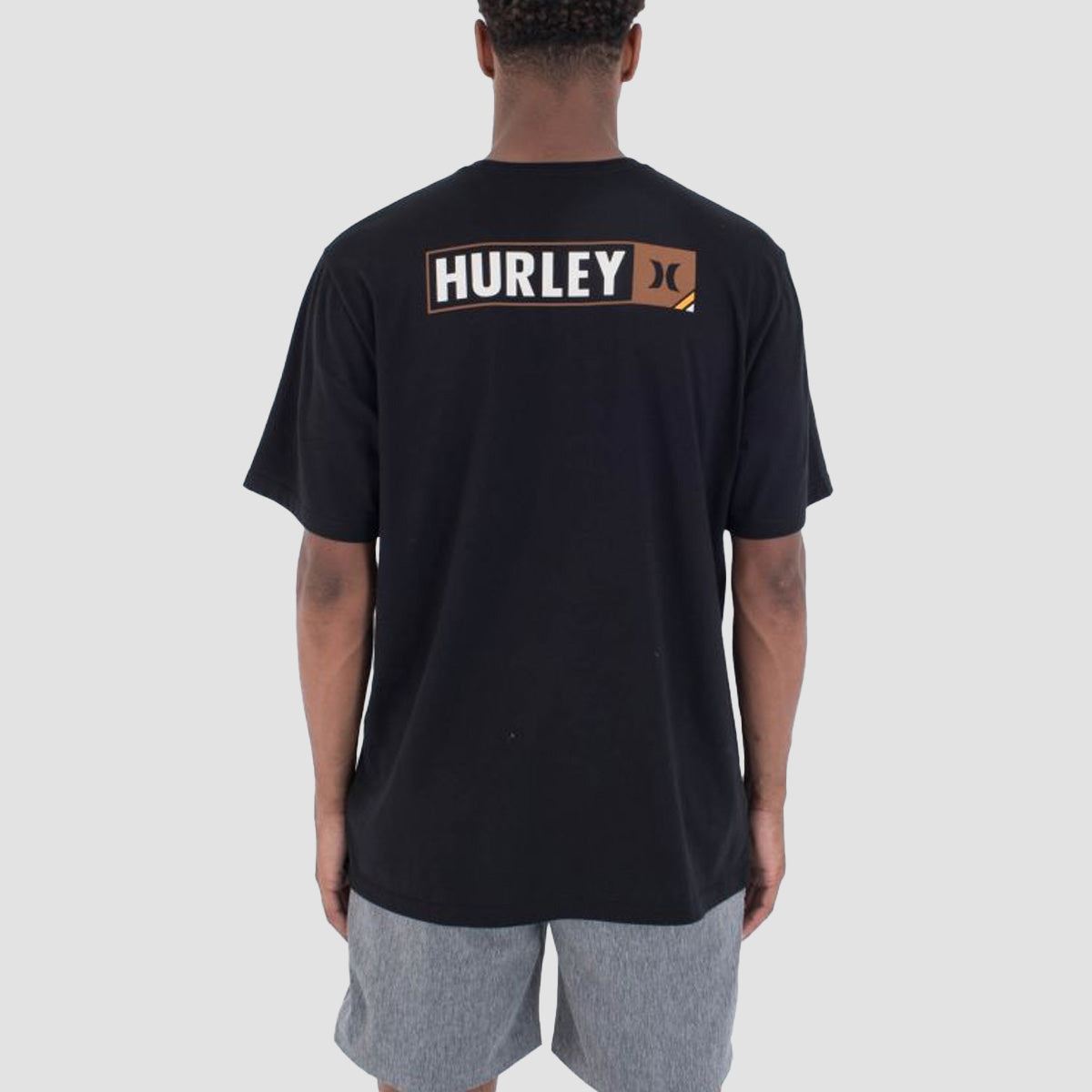 Hurley Corner T-Shirt Black
