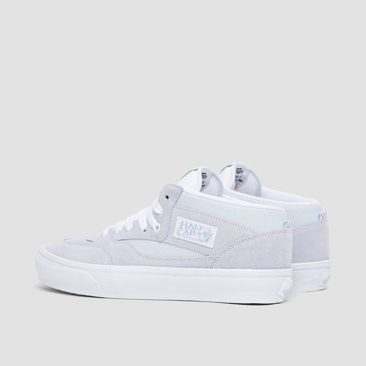 Vans Skate Half Cab '92 Mid Top Shoes - Light Blue/White