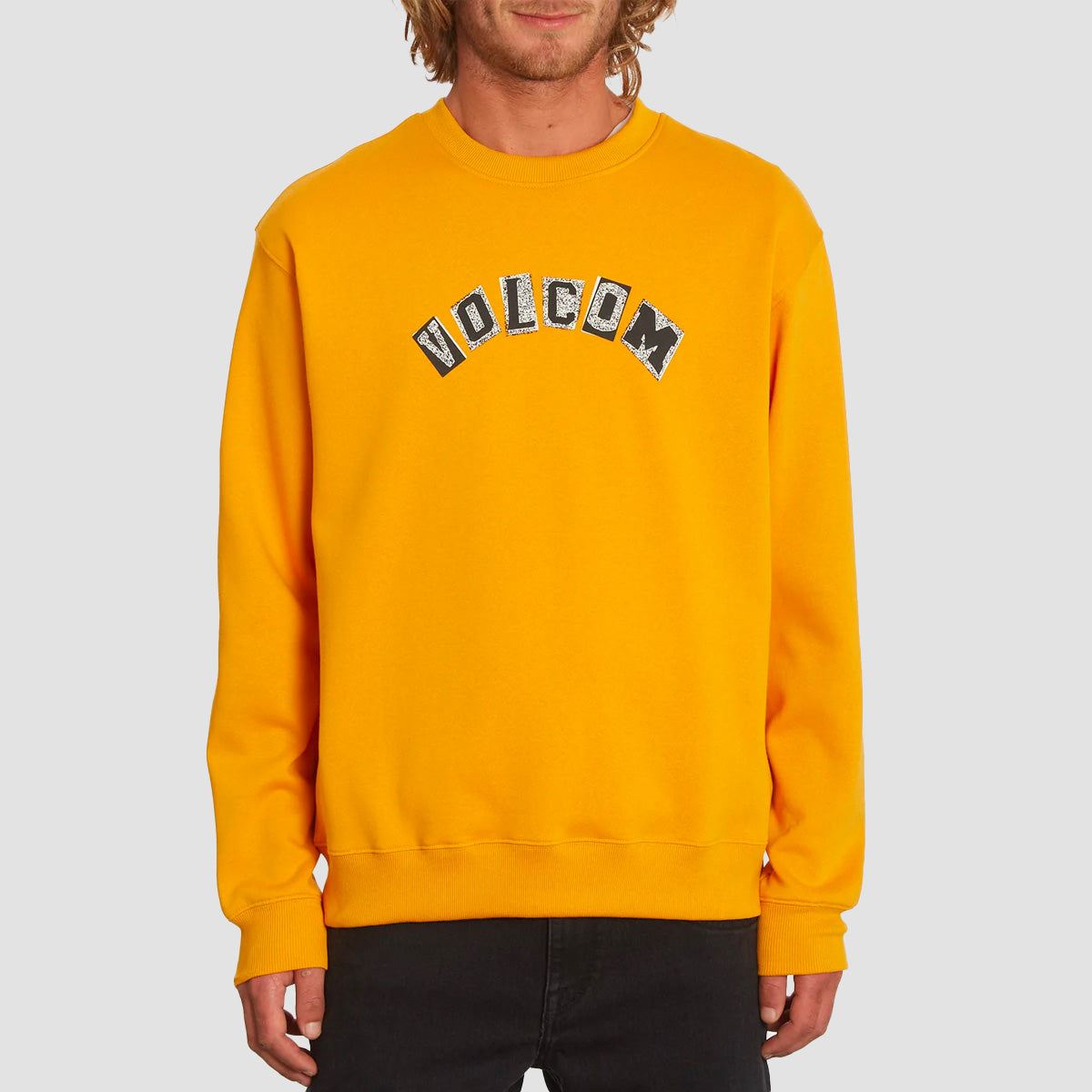 Volcom Hi School Crew Sweat Sunburst