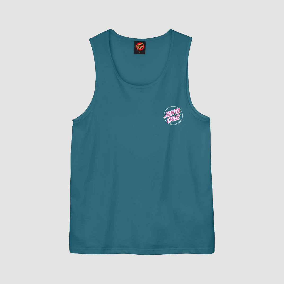 Santa Cruz Partial Dot Vest Teal