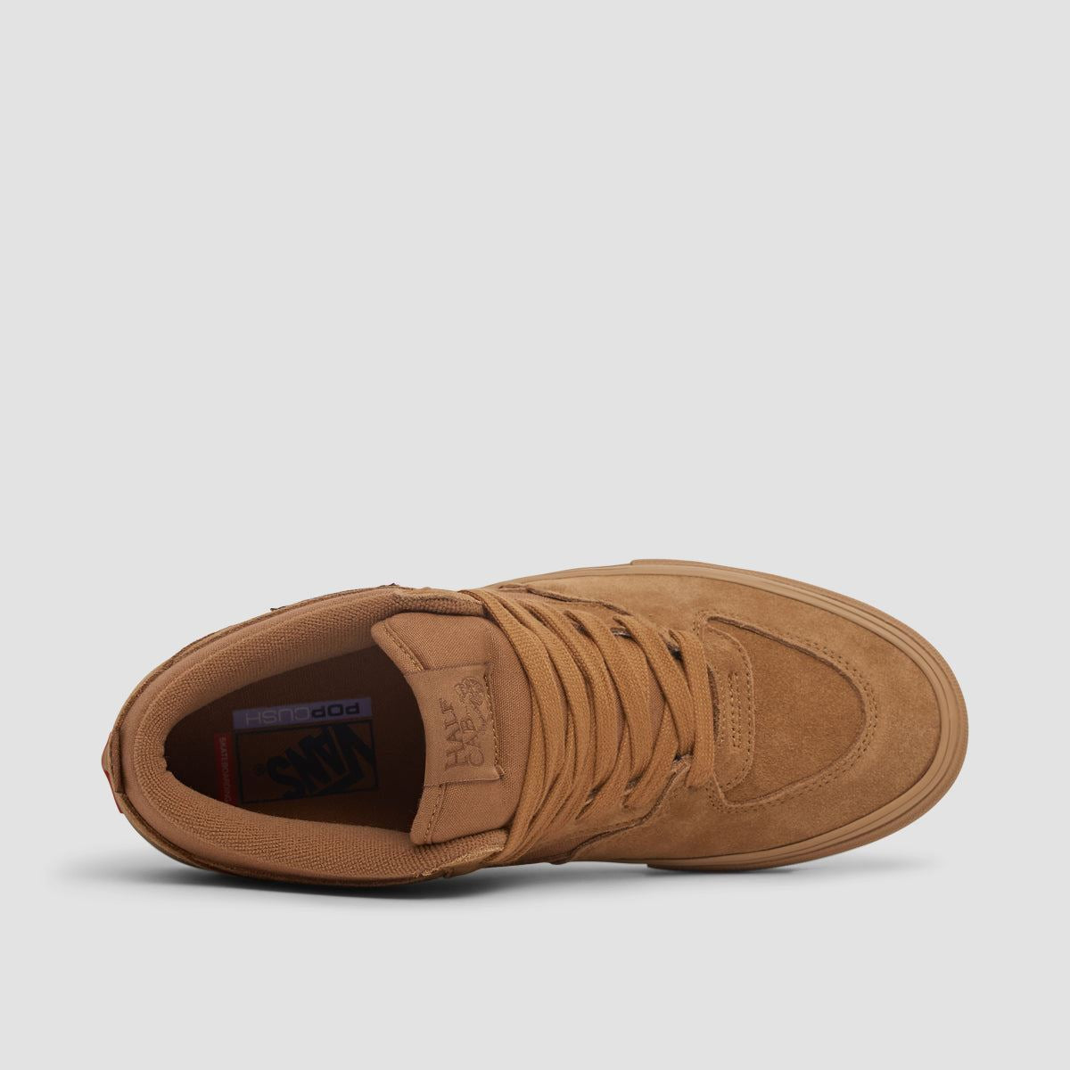 Vans Skate Half Cab Shoes - Brown/Gum