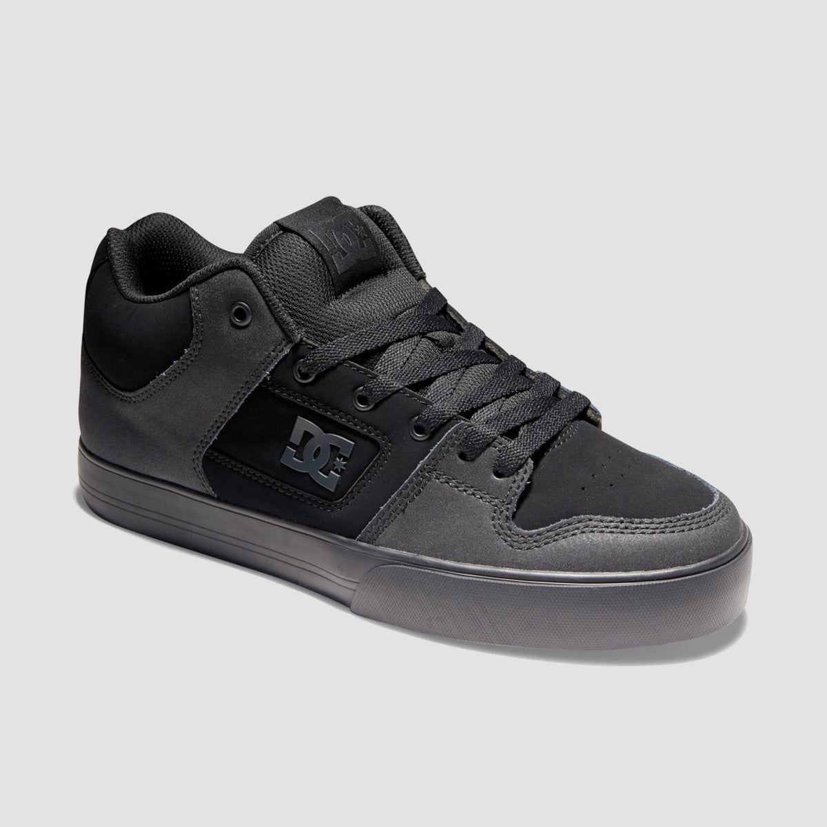 DC Pure Mid Shoes - Black/Black/Gum