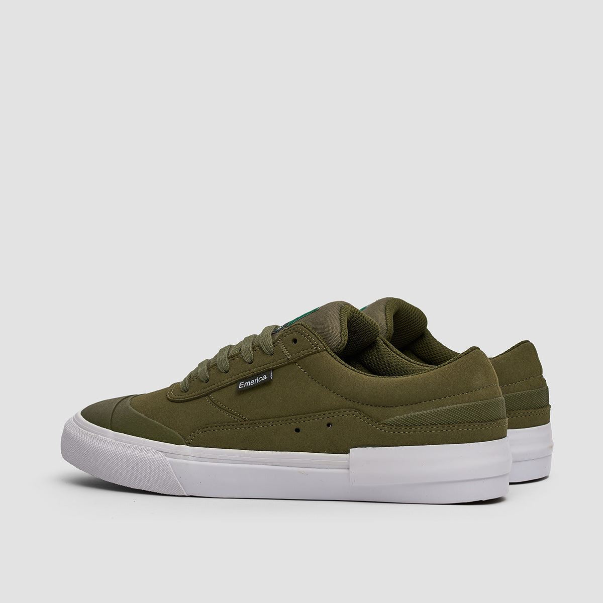 Emerica Vulcano Shoes - Olive