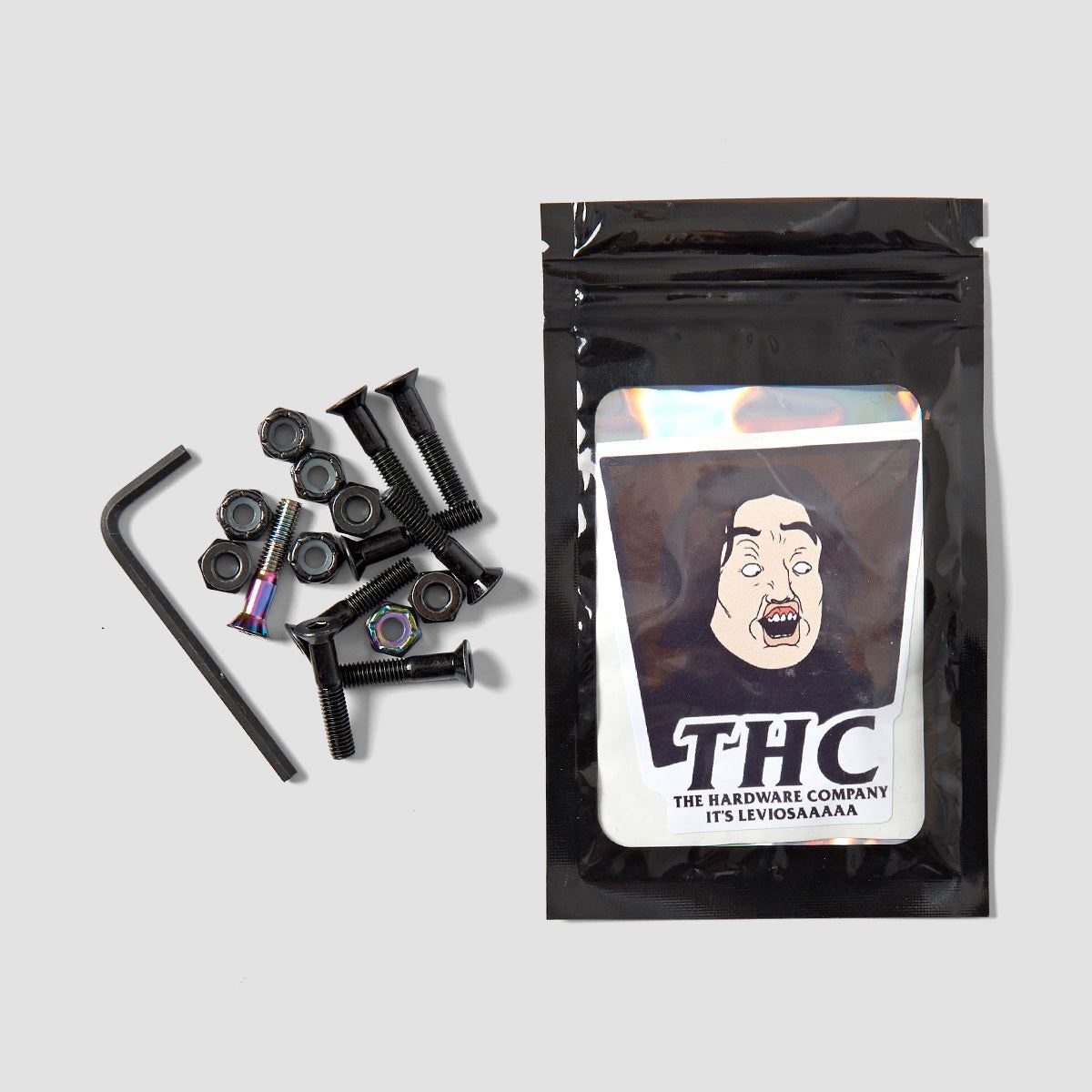 The Hardware Company THC Its Leviosaaaaa  Allen Truck Bolts Black/Neo Diesel 1"