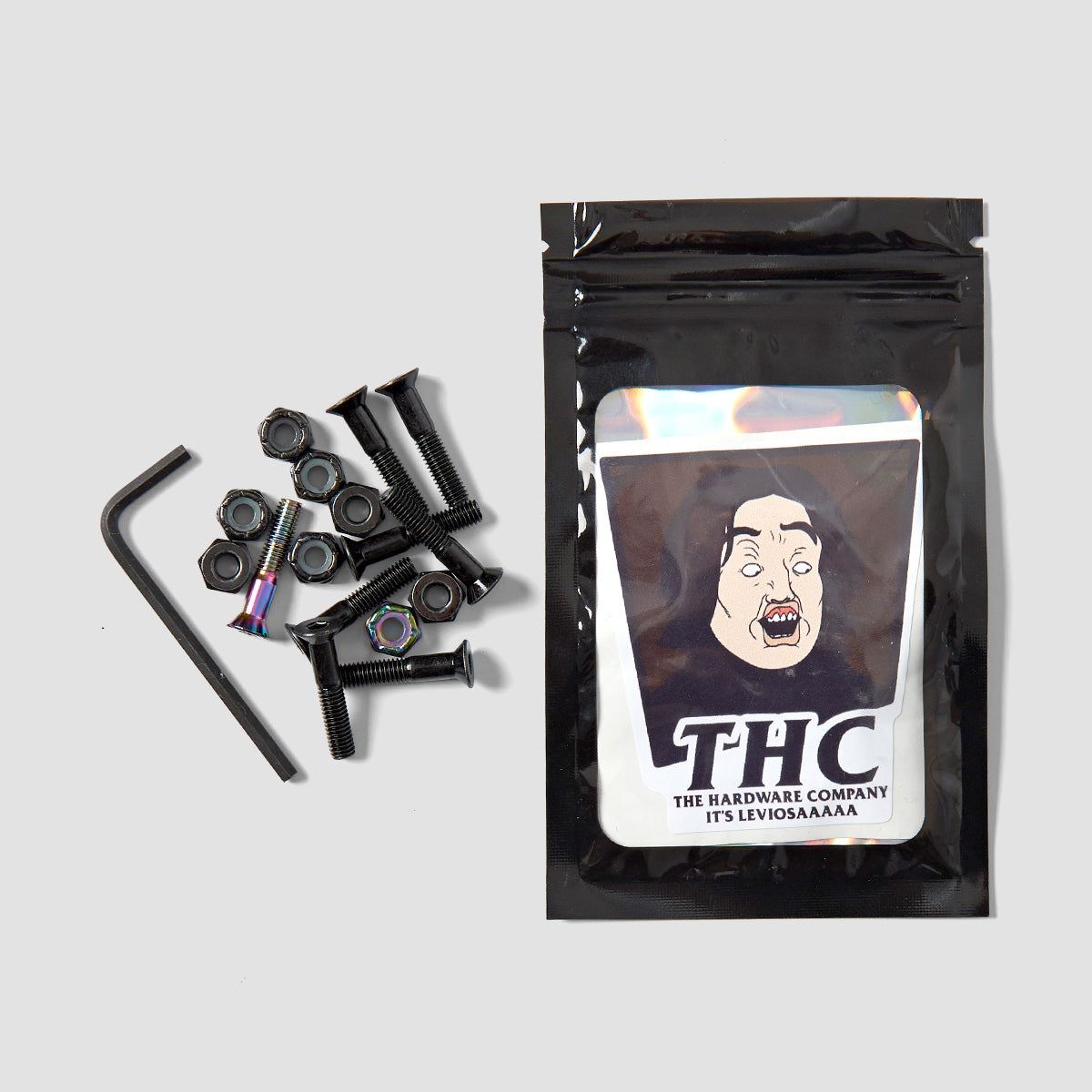 The Hardware Company THC Its Leviosaaaaa Allen Truck Bolts Black/Neo Diesel 1"