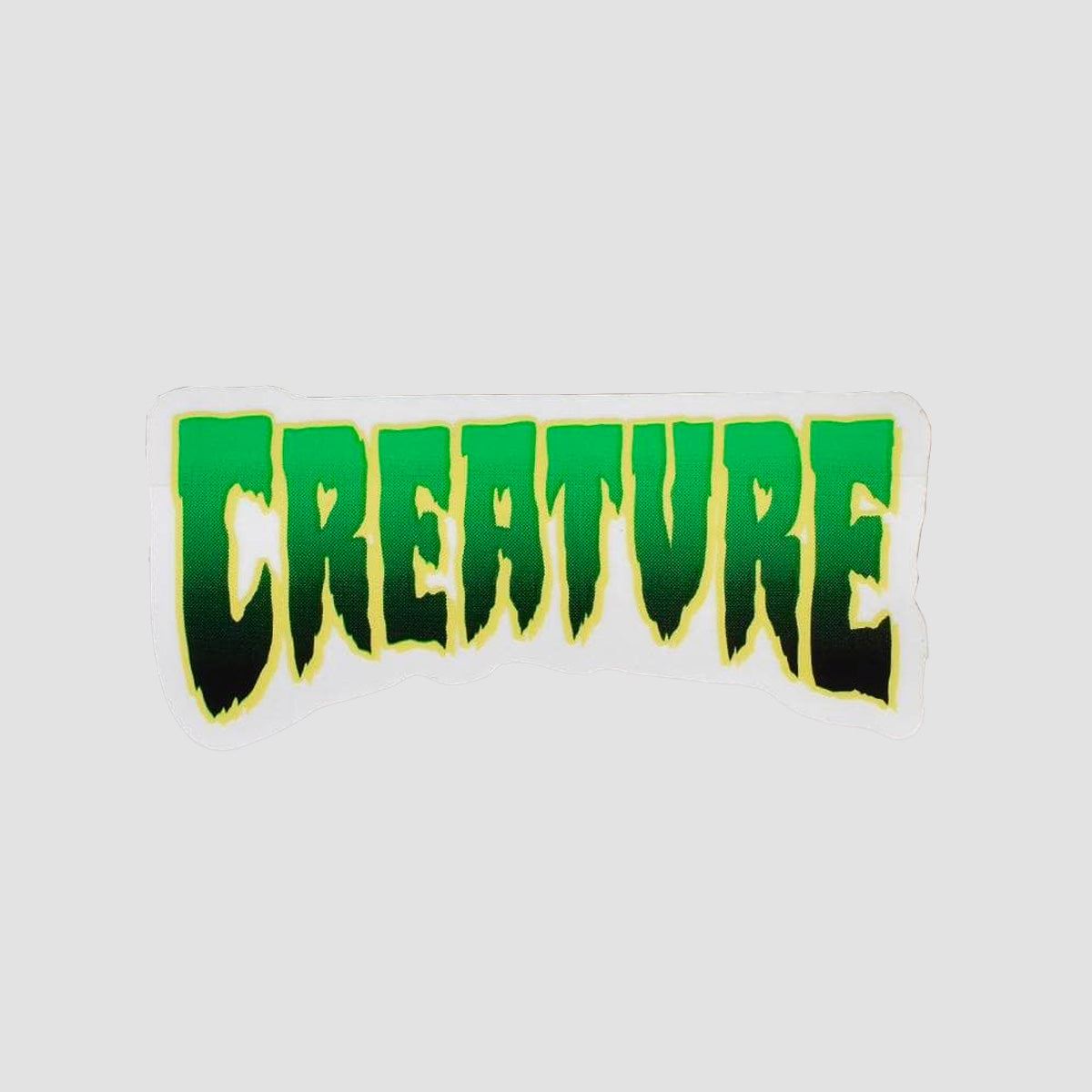 Creature Logo Sticker Dark Green 100x45mm