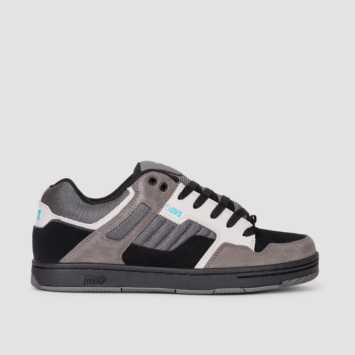 DVS Enduro 125 Shoes - Black/Charcoal/Turquoise/Suede