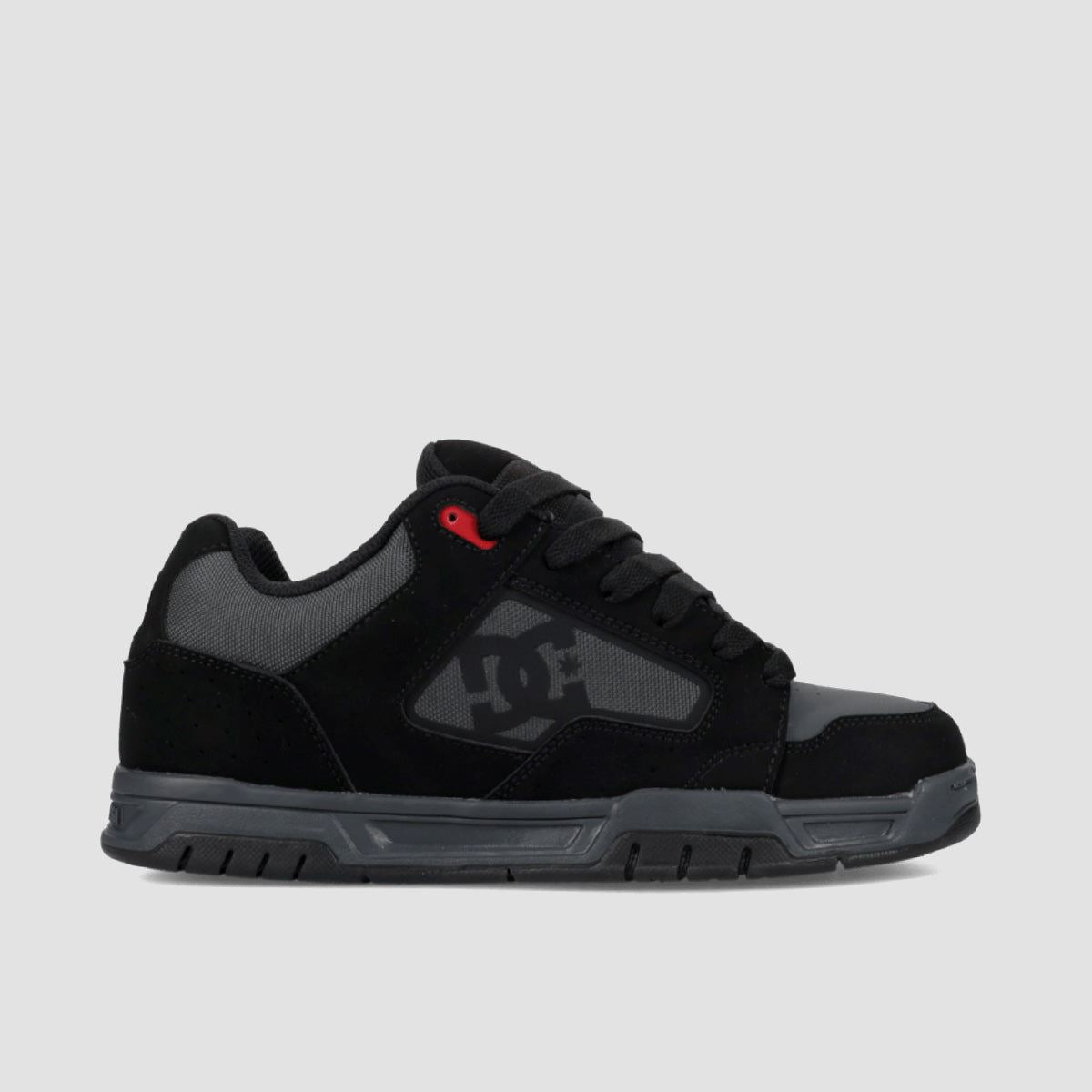 DC Coiler Shoes - Black/Grey/Red