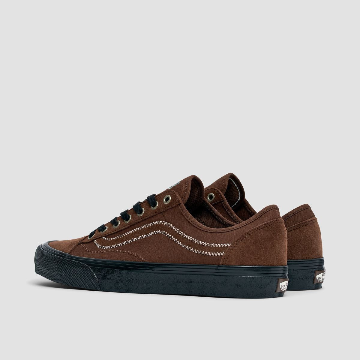 Vans Style 36 Decon VR3 SF Shoes - Michael February Dark Brown/Black