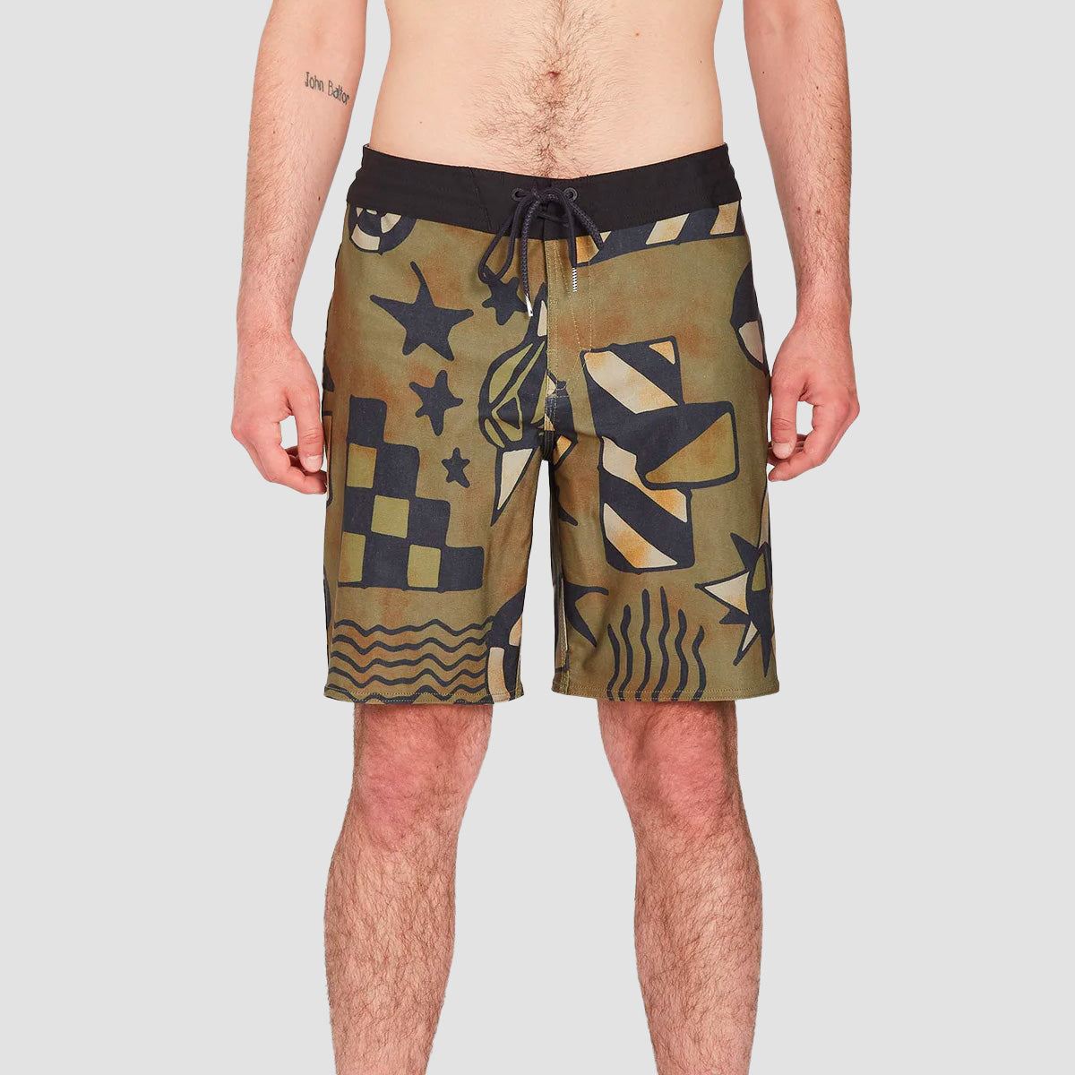 Volcom Geo Stoney 19" Boardshorts Service Green