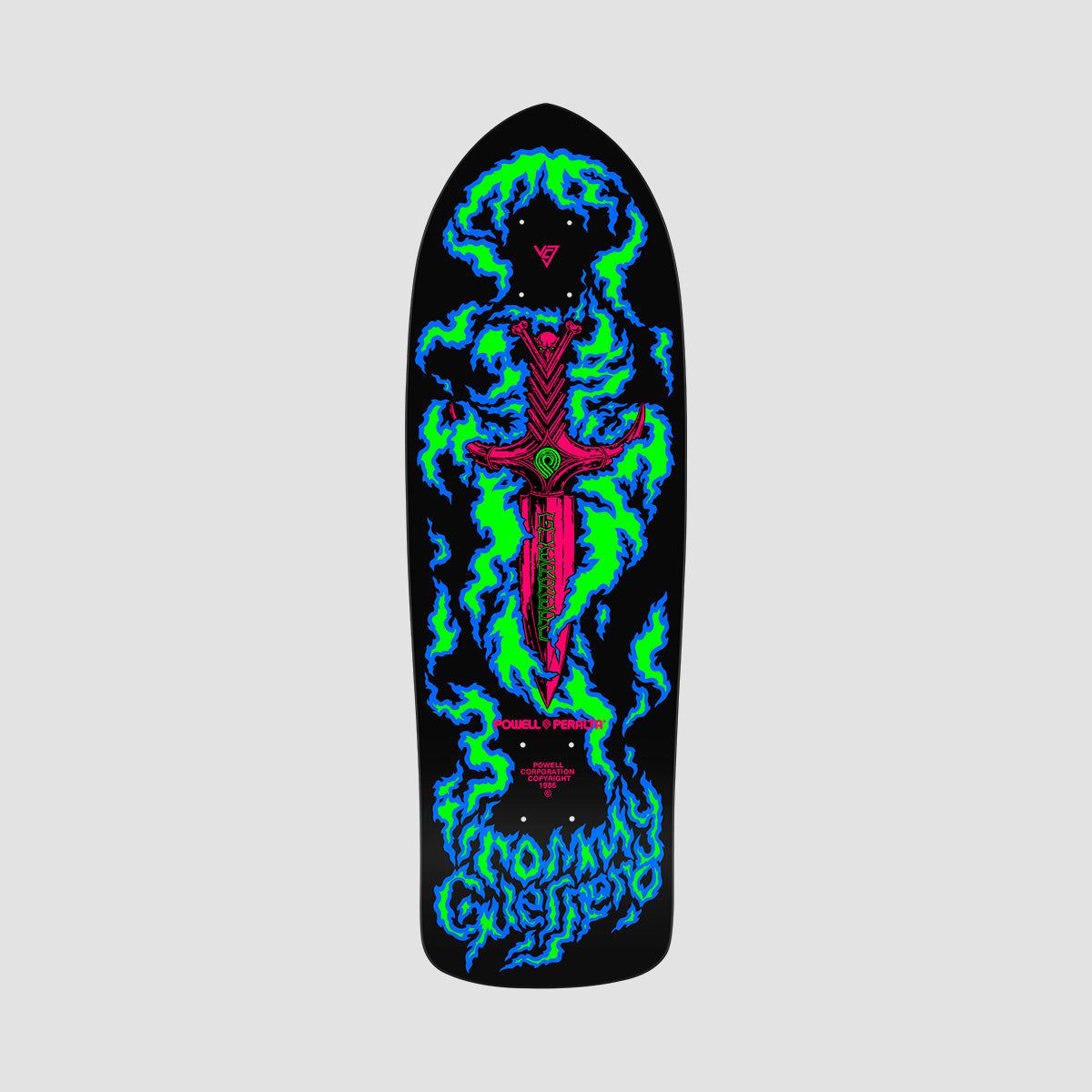 Powell Peralta Bones Brigade Series 14 Blacklight Tommy Guerrero 233 Skateboard Deck - 9.75"