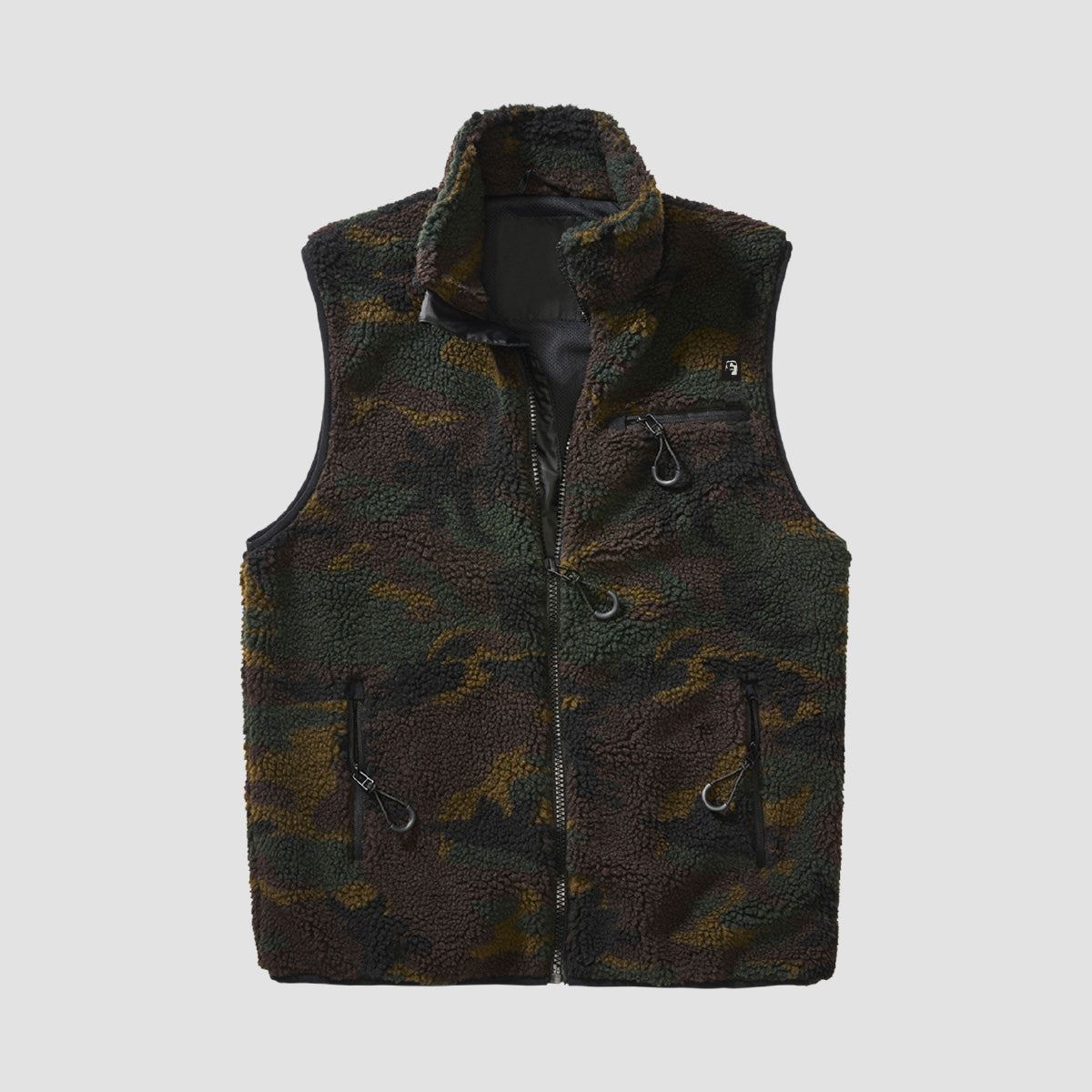 Heathen Wall of Sleep Fleece Vest Camo