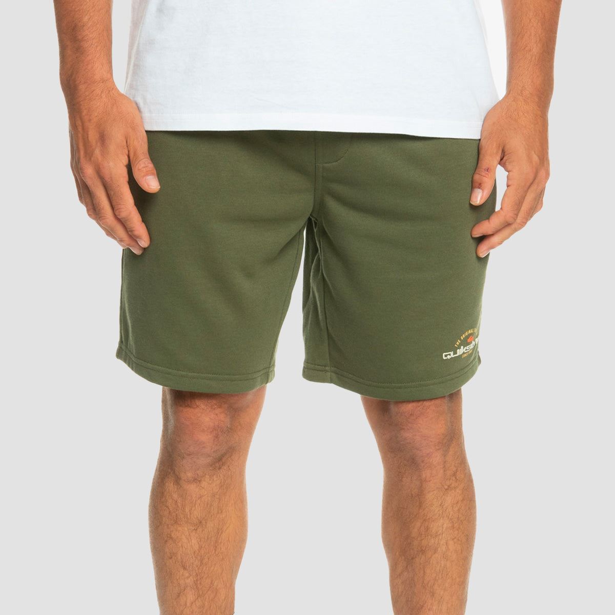 Quiksilver Local Surf Shorts Sweat Leaf Four Clover