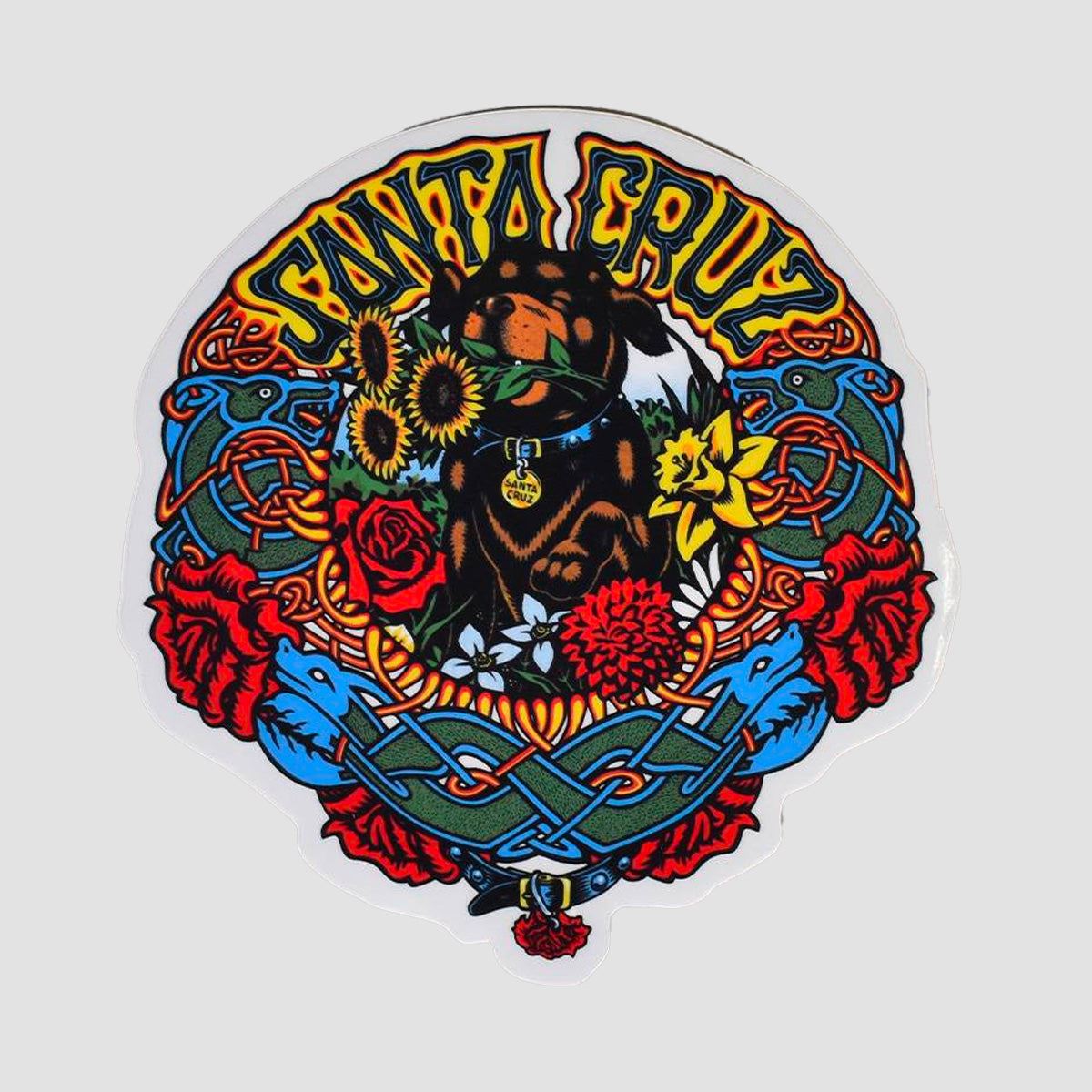 Santa Cruz Dressen Mash-Up Sticker 110x110mm