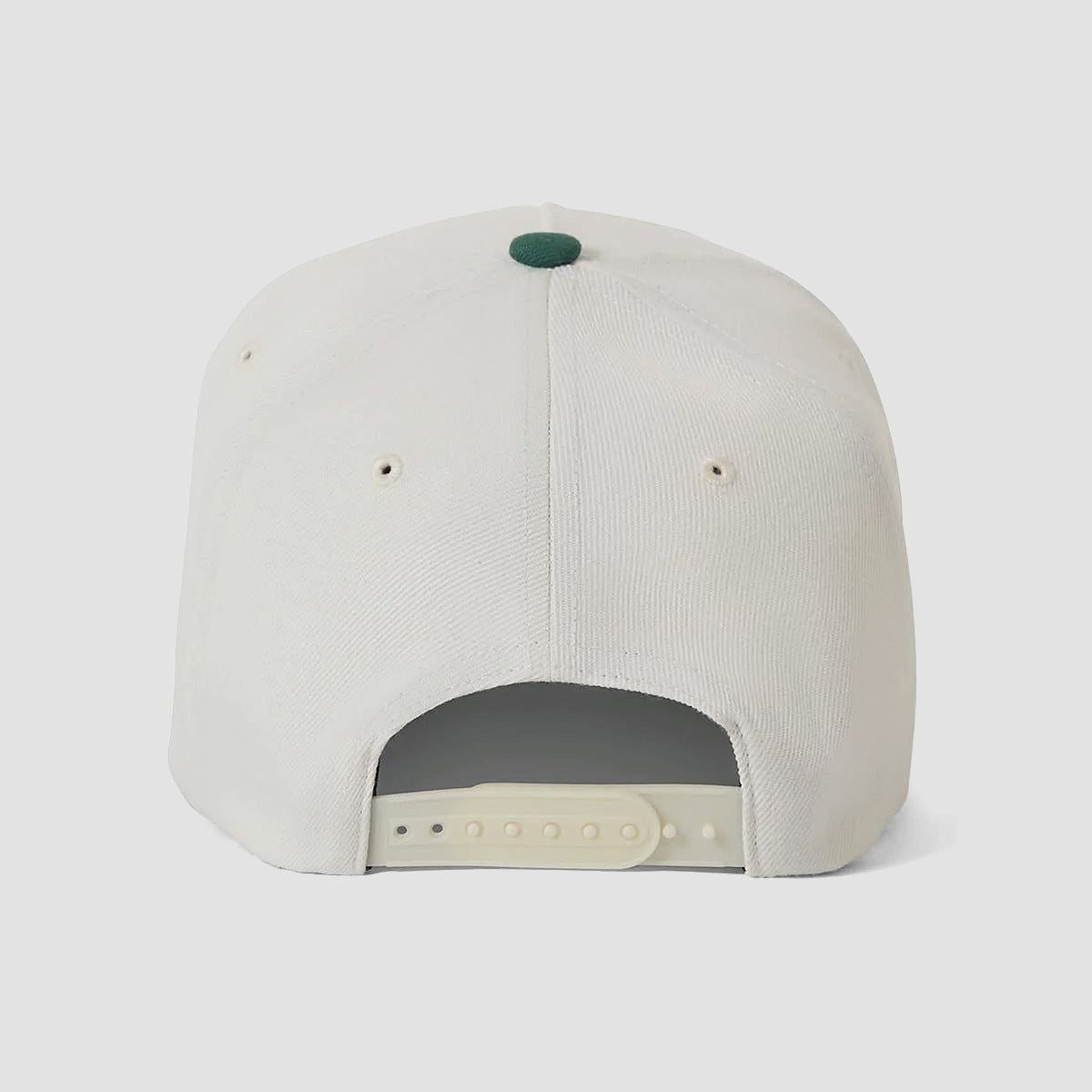 Brixton Linwood C Netplus MP Snapback Cap Off White/Primal Green