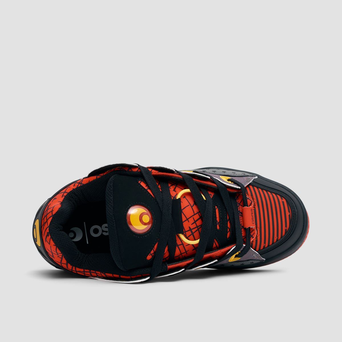 Osiris D3 OG Shoes - Red/Black/Bomber
