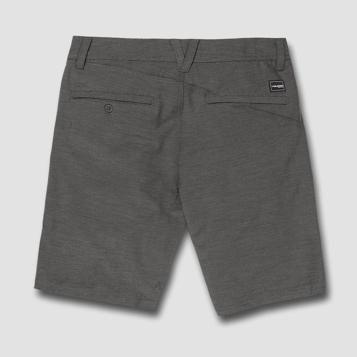 Volcom Slub Frickin Cross Shred 20" Hybrid Shorts Black