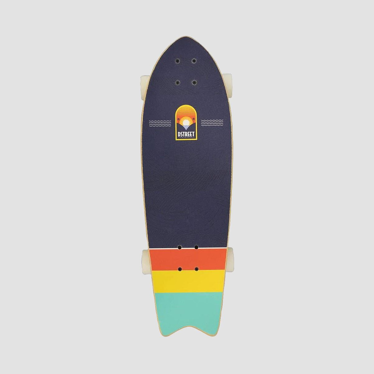 D Street Surfskate Coda Cruiser Skateboard Natural - 29"