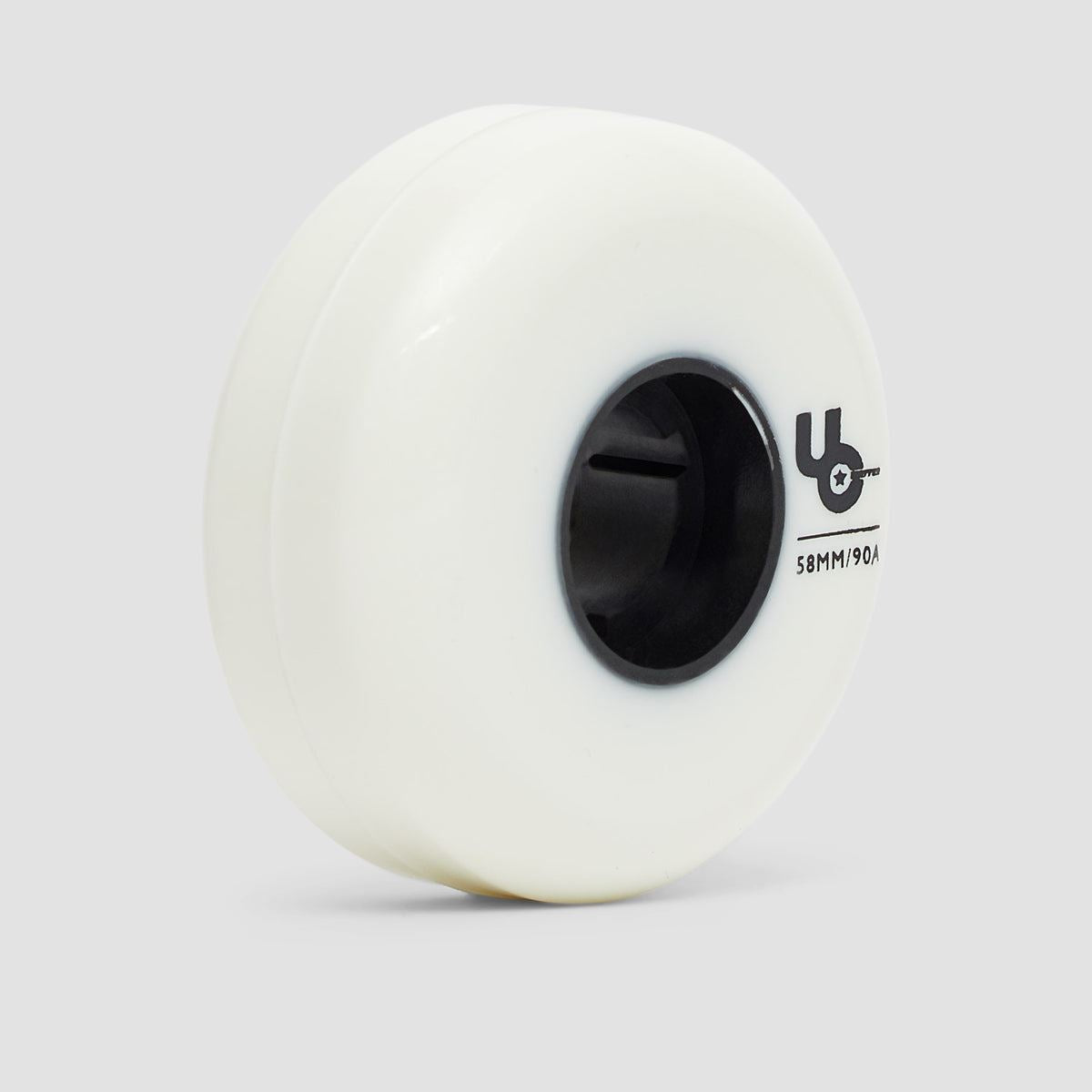 Undercover Team 90A Inline Wheels x4 White 58mm