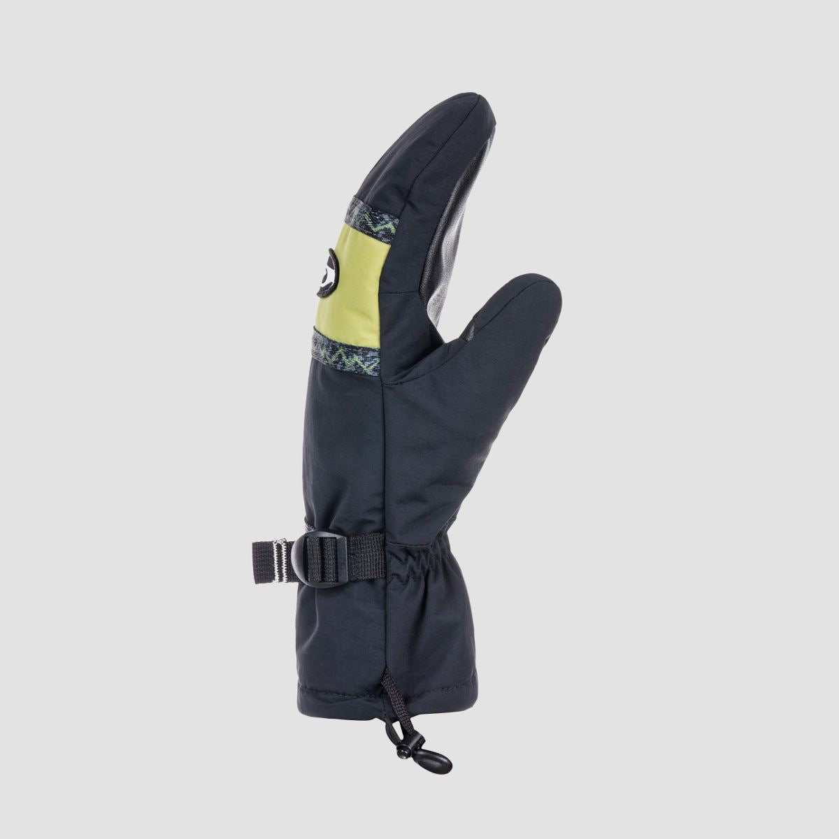 Quiksilver Broad Peak Snow Mittens True Black