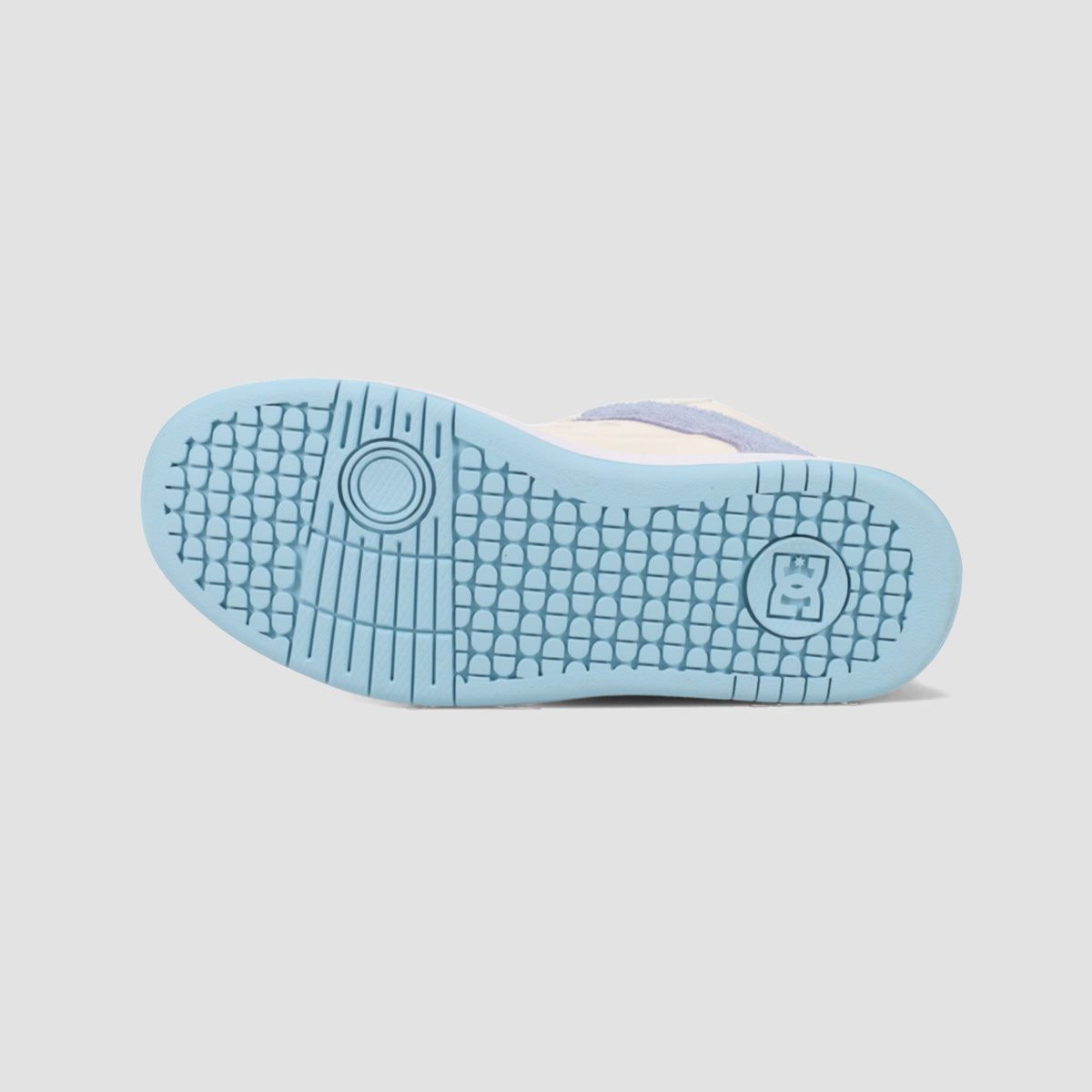 DC Manteca 4 Mid-Top Shoes - Blue/White - Womens