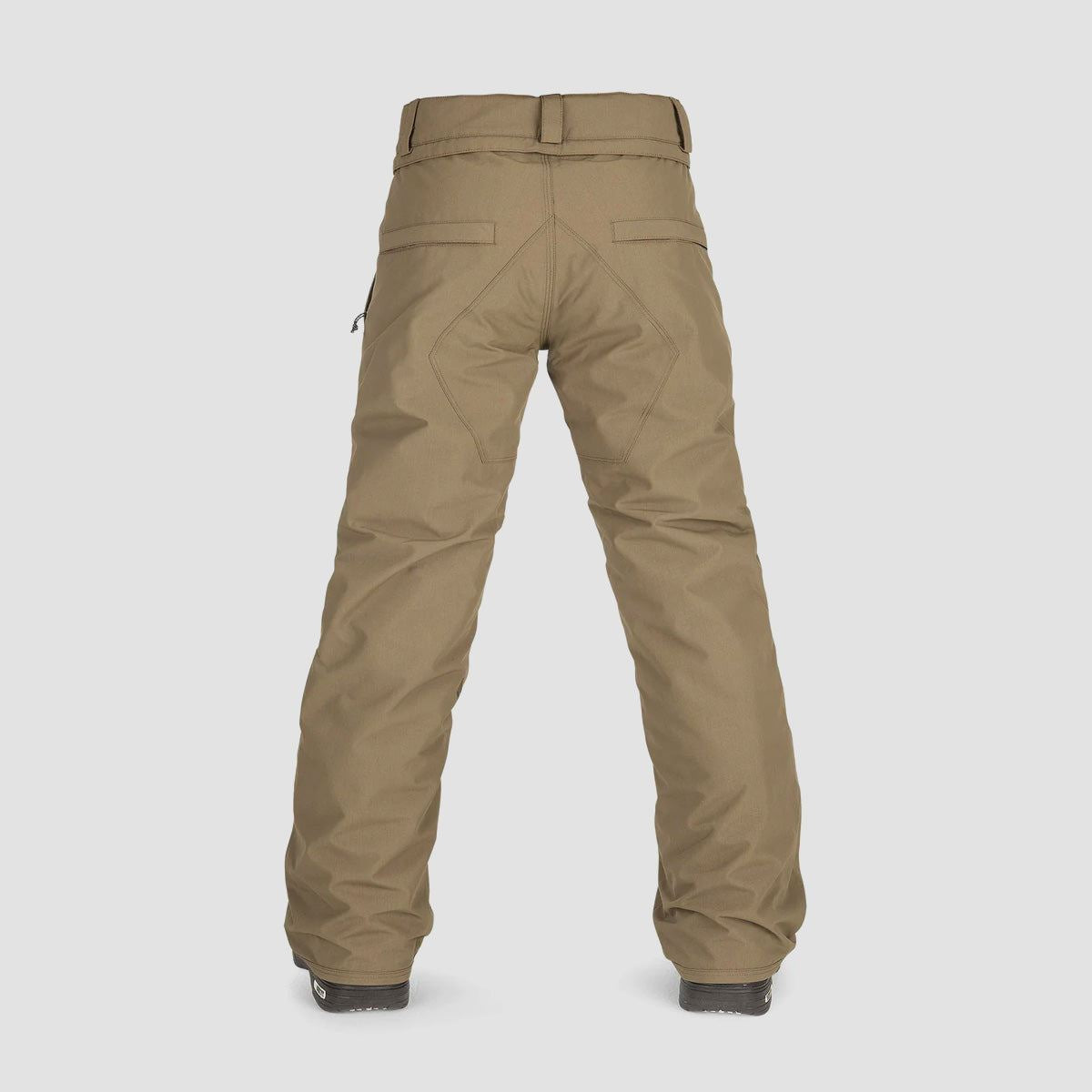 Volcom Freakin Chino Youth Ins Snow Pants Dark Teak - Kids