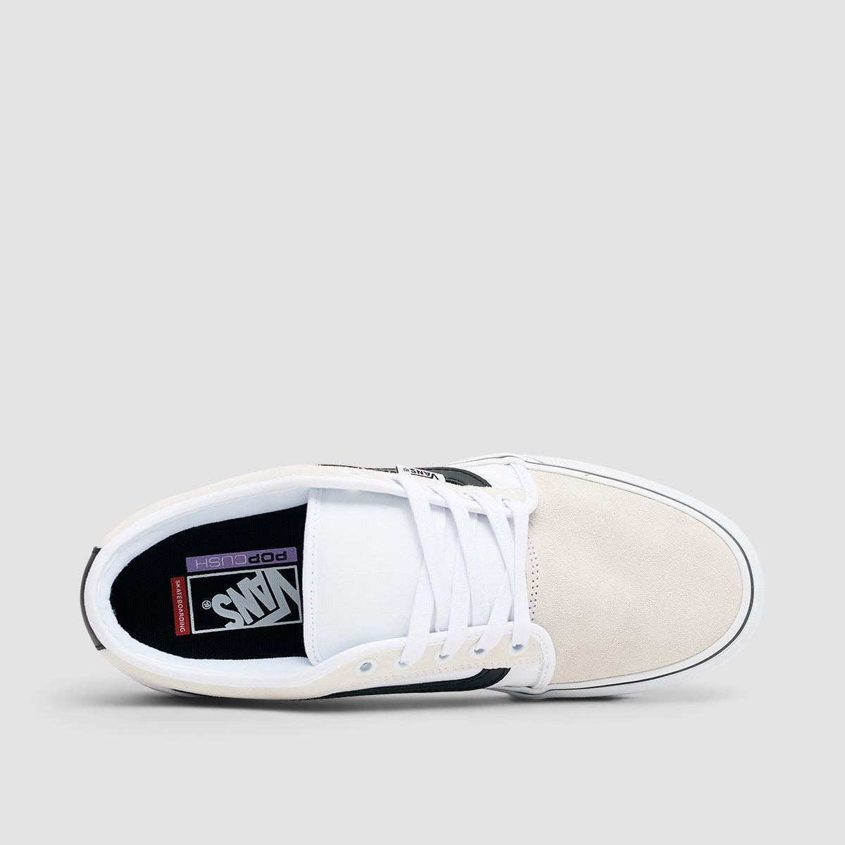 Vans Chukka Low Sidestripe Shoes - White/Black/Gum