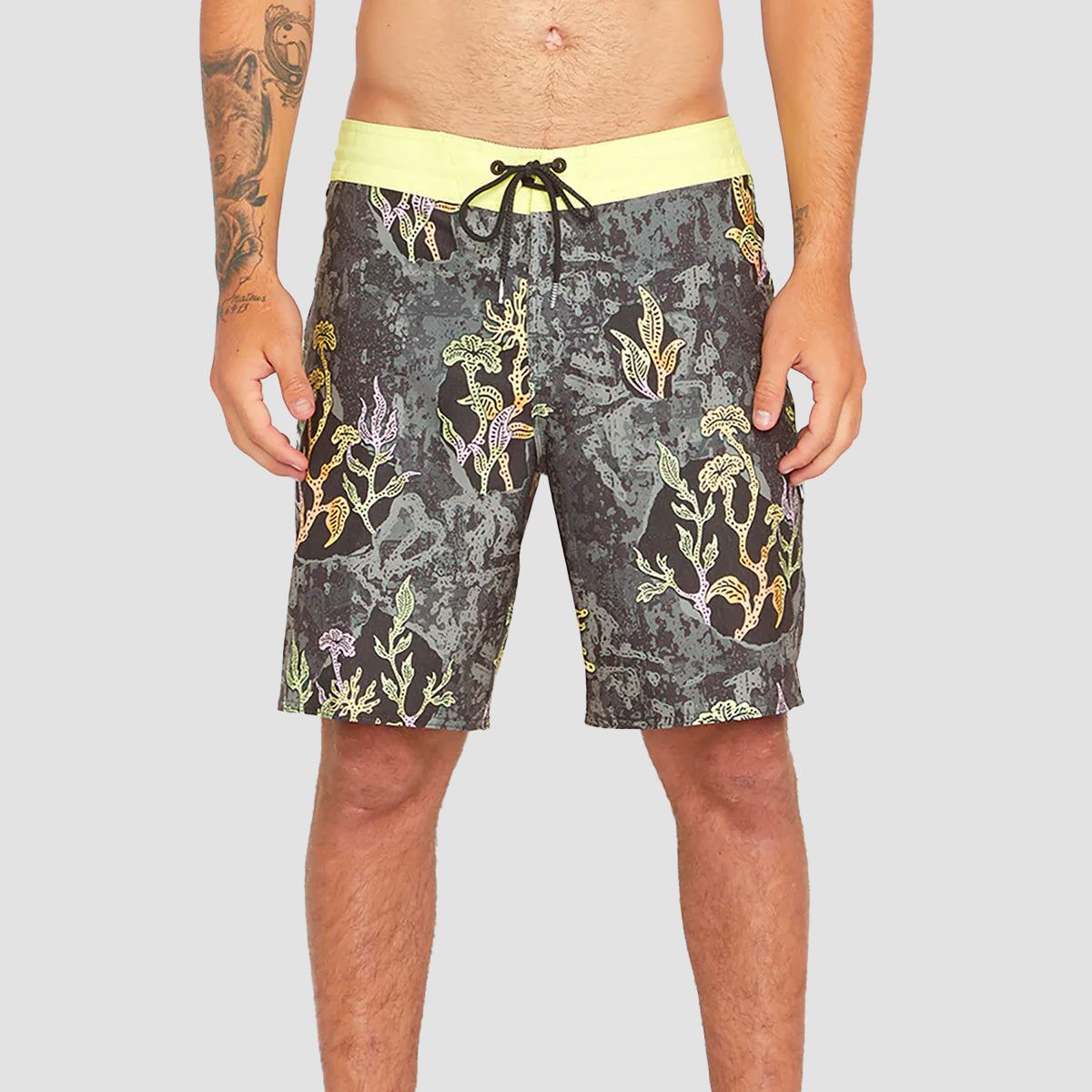 Volcom Mashed Stoney 19" Boardshorts Dusk Grey