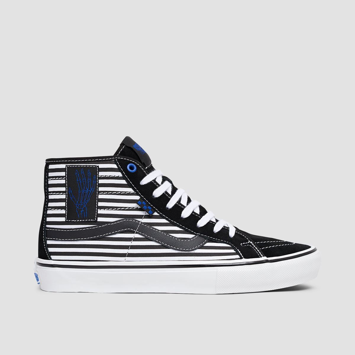 Vans Skate SK8 Hi Decon Shoes Breana Geering Black White 4uk Breana Geering Black White