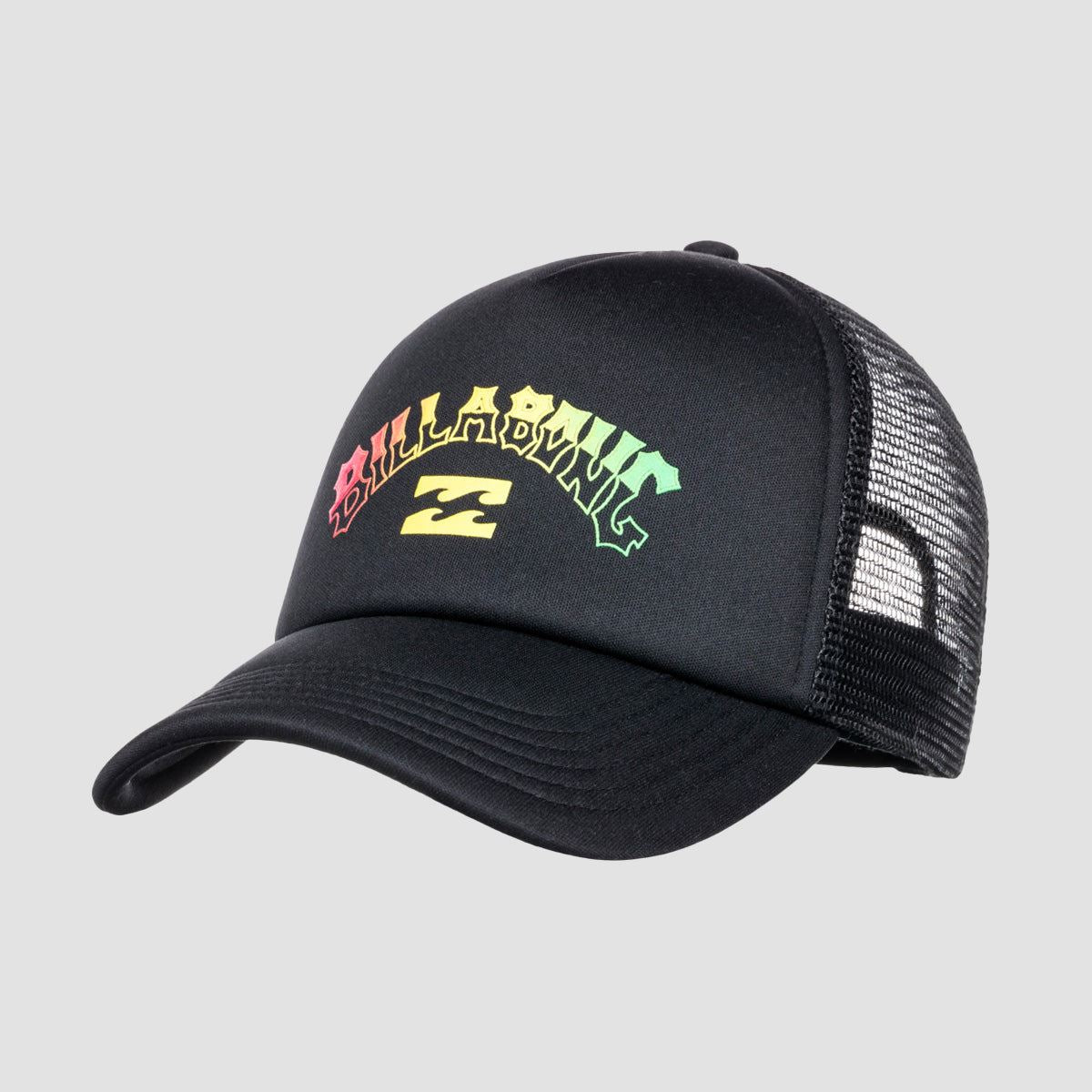 Billabong Podium Trucker Cap Black/Rasta - Kids