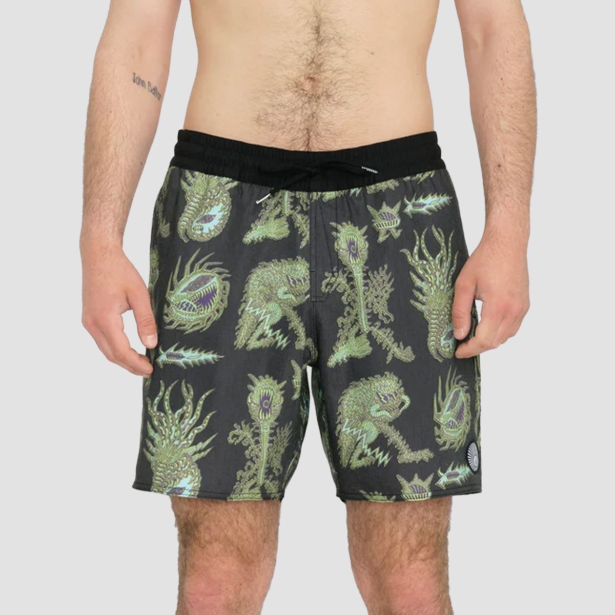 Volcom FA Tetsunori 17" Boardshorts Black