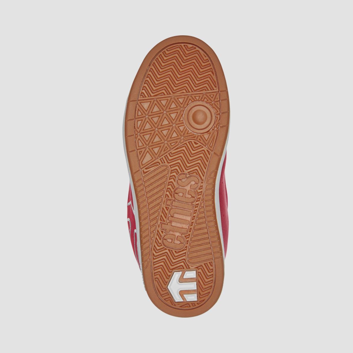 Etnies Fader Shoes - Red/White - Kids