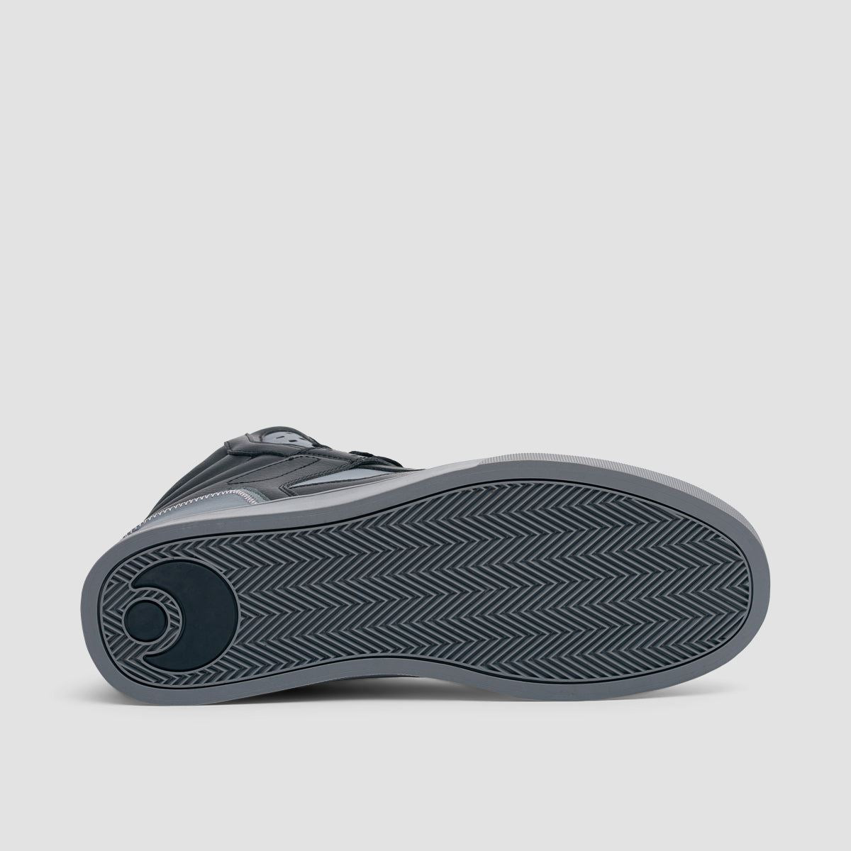 Osiris Clone High Top Shoes - Black/Grey/Grey